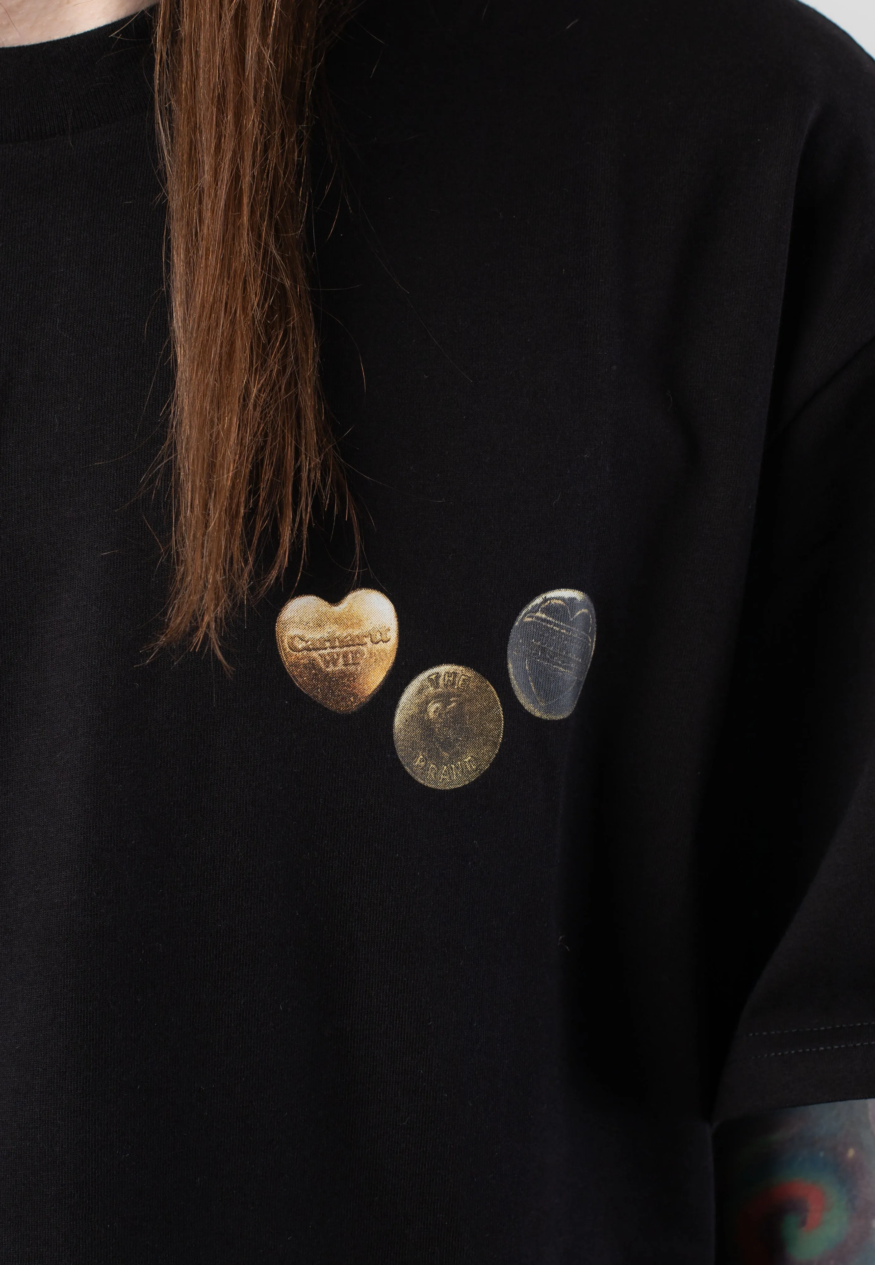 Carhartt WIP - Button Black - T-Shirt Carhartt WIP