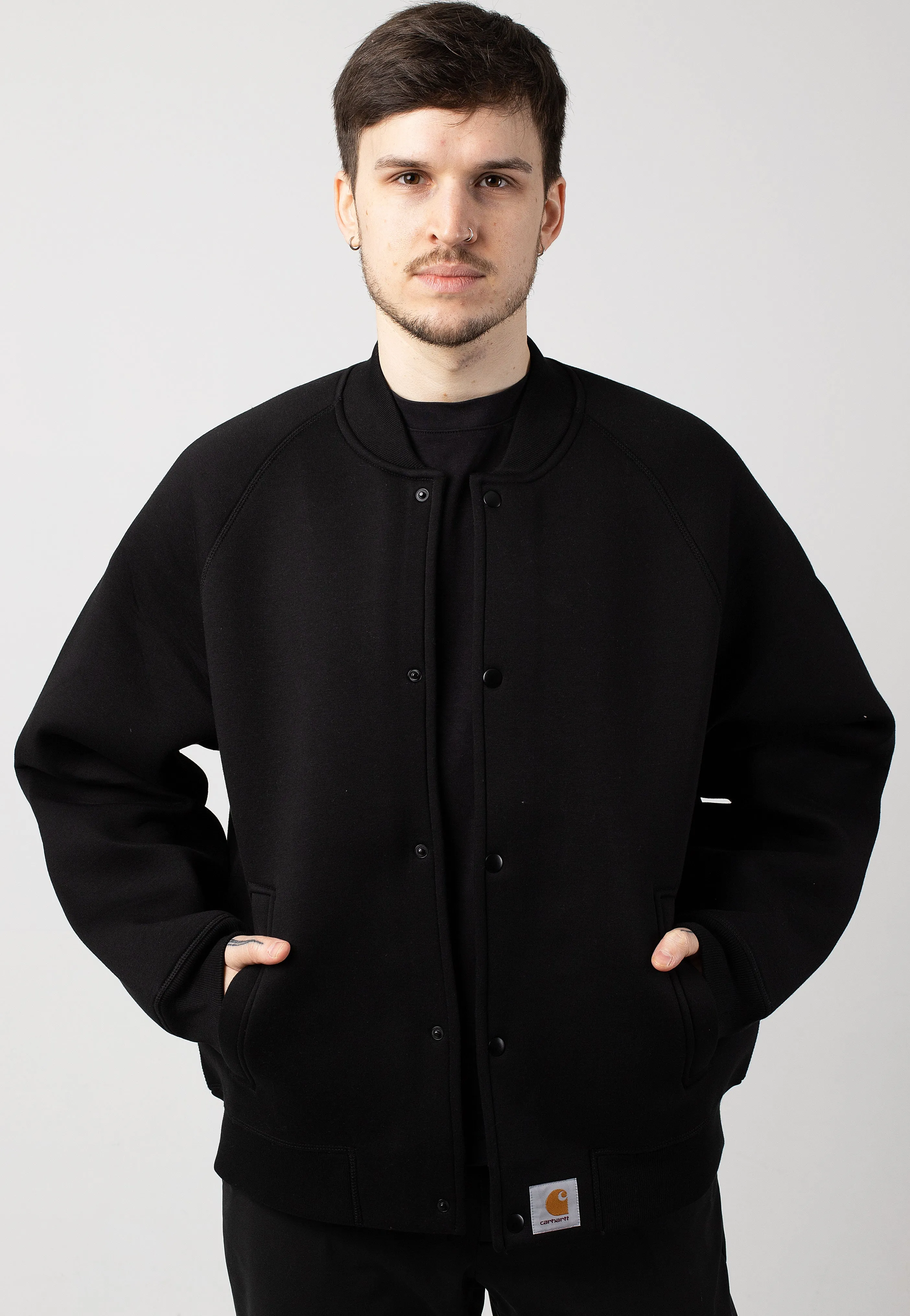 Carhartt WIP - Car Lux Bomber Black/Grey - Jacket Carhartt WIP