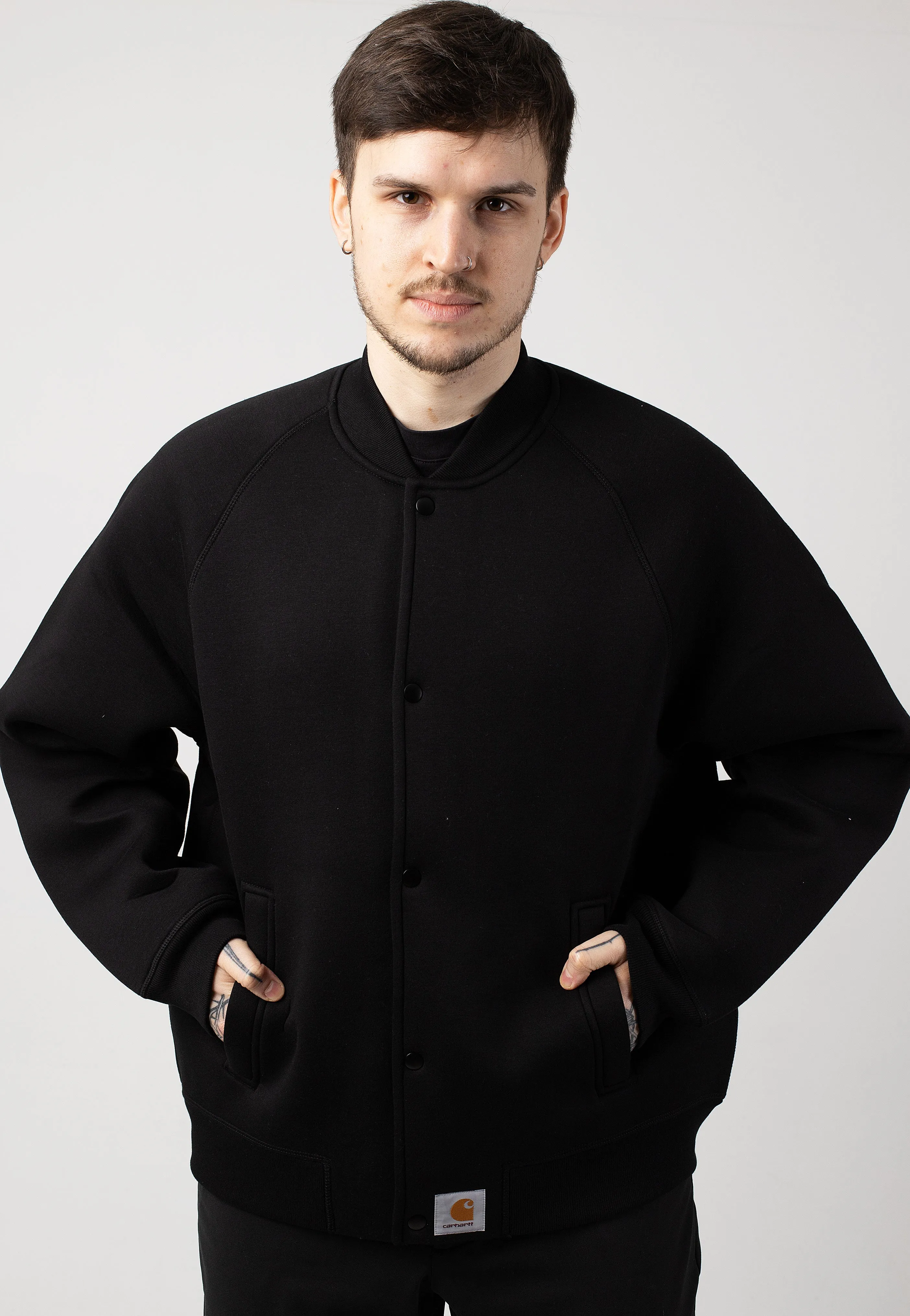 Carhartt WIP - Car Lux Bomber Black/Grey - Jacket Carhartt WIP