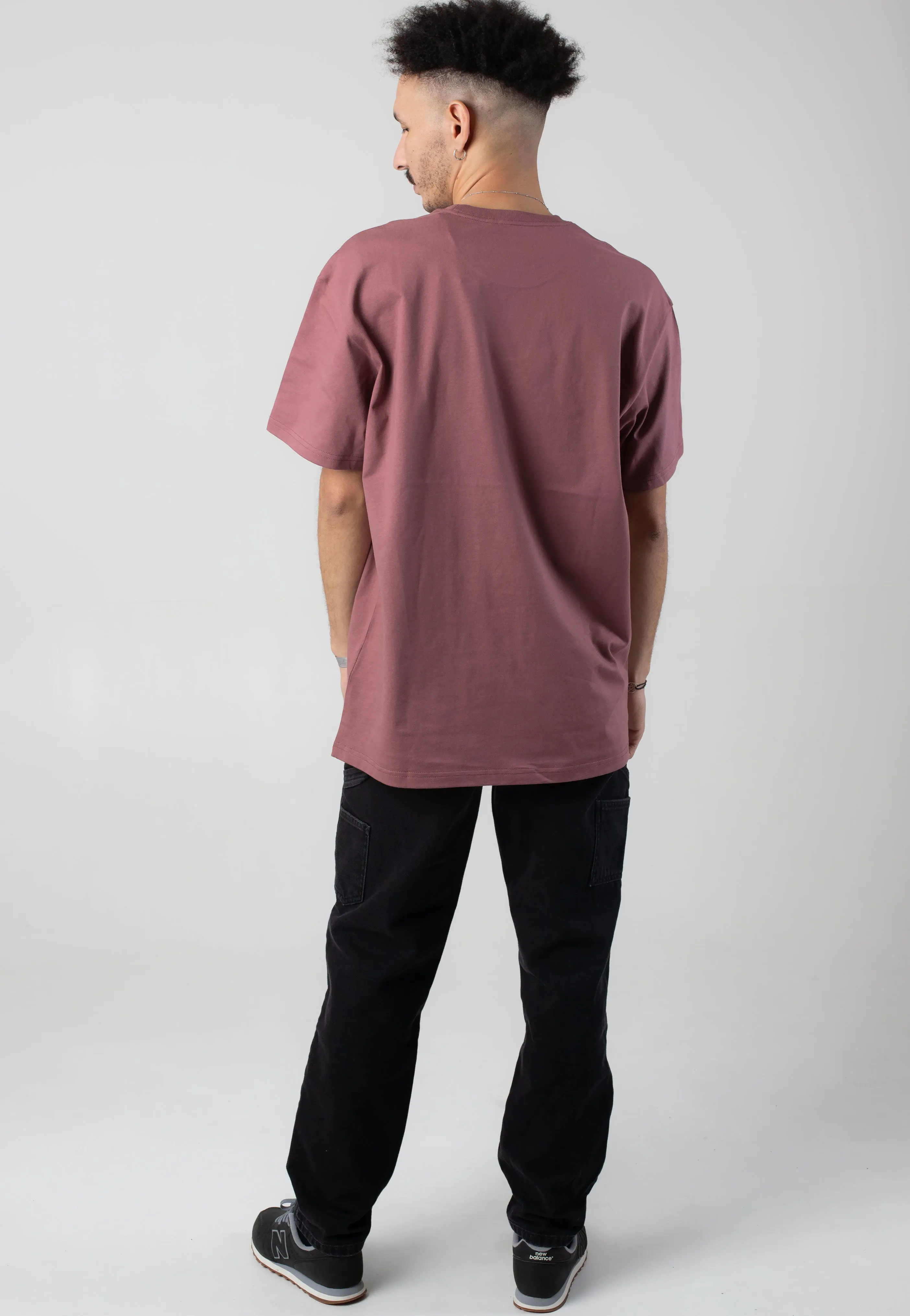 Carhartt WIP - Chase Dusky Pink/Gold - T-Shirt Carhartt WIP