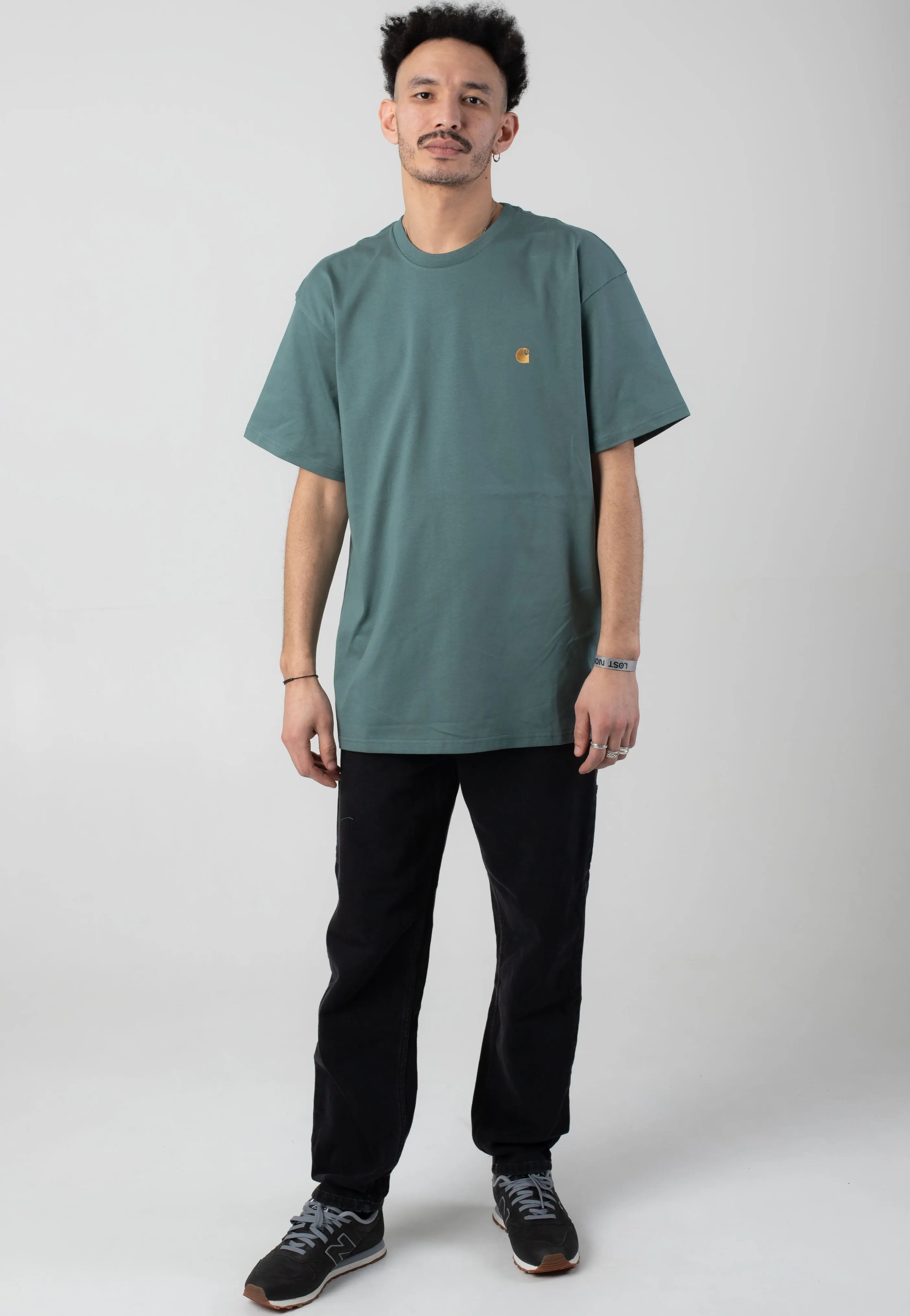 Carhartt WIP - Chase Silver Pine/Gold - T-Shirt Carhartt WIP