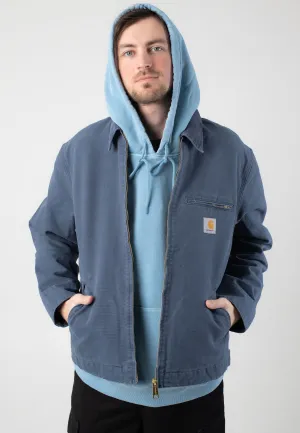 Carhartt WIP - Detroit Stone Canvas Dusky Blue/Dusky Blue - Jacket Carhartt WIP