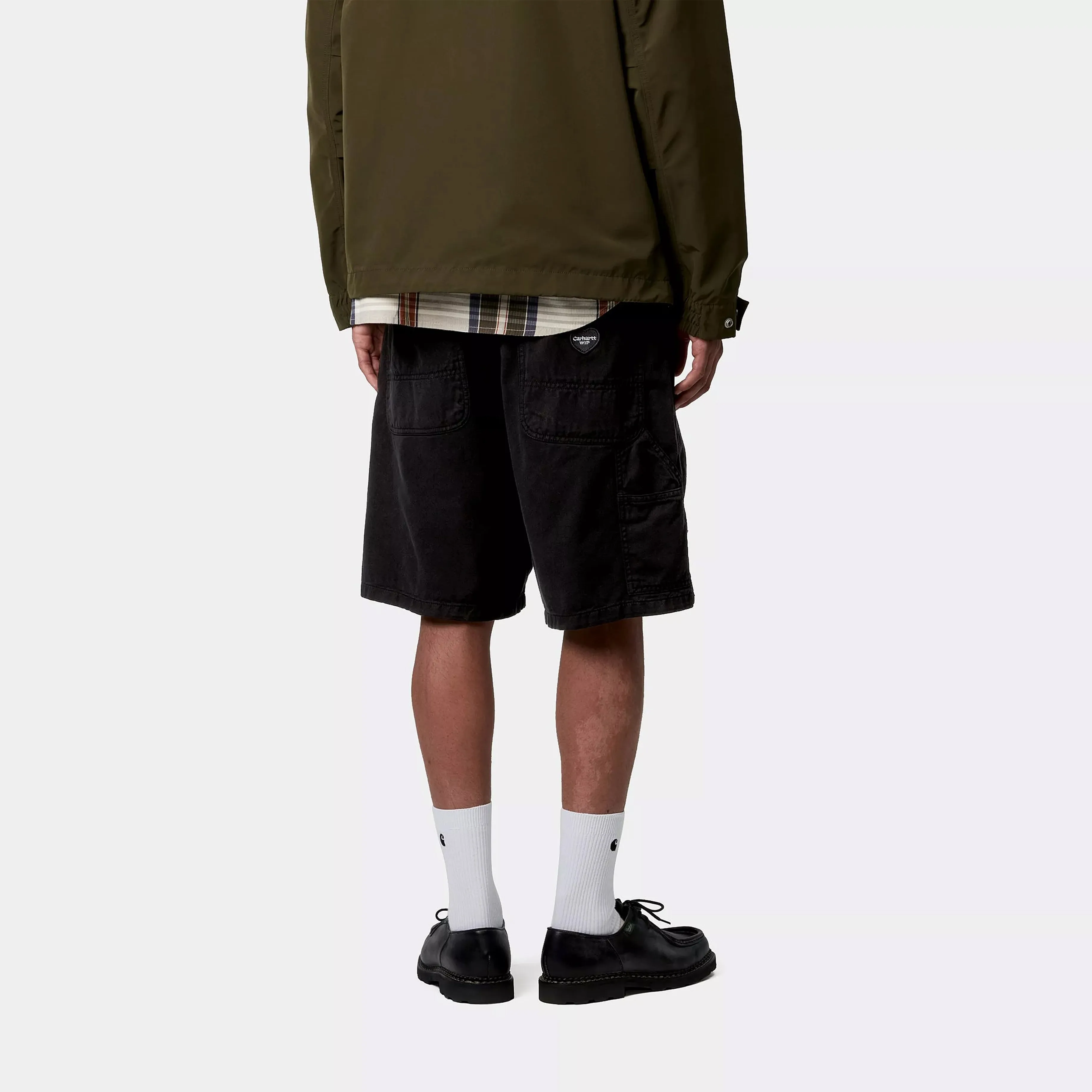 Carhartt WIP Drewe Short Black Rinsed