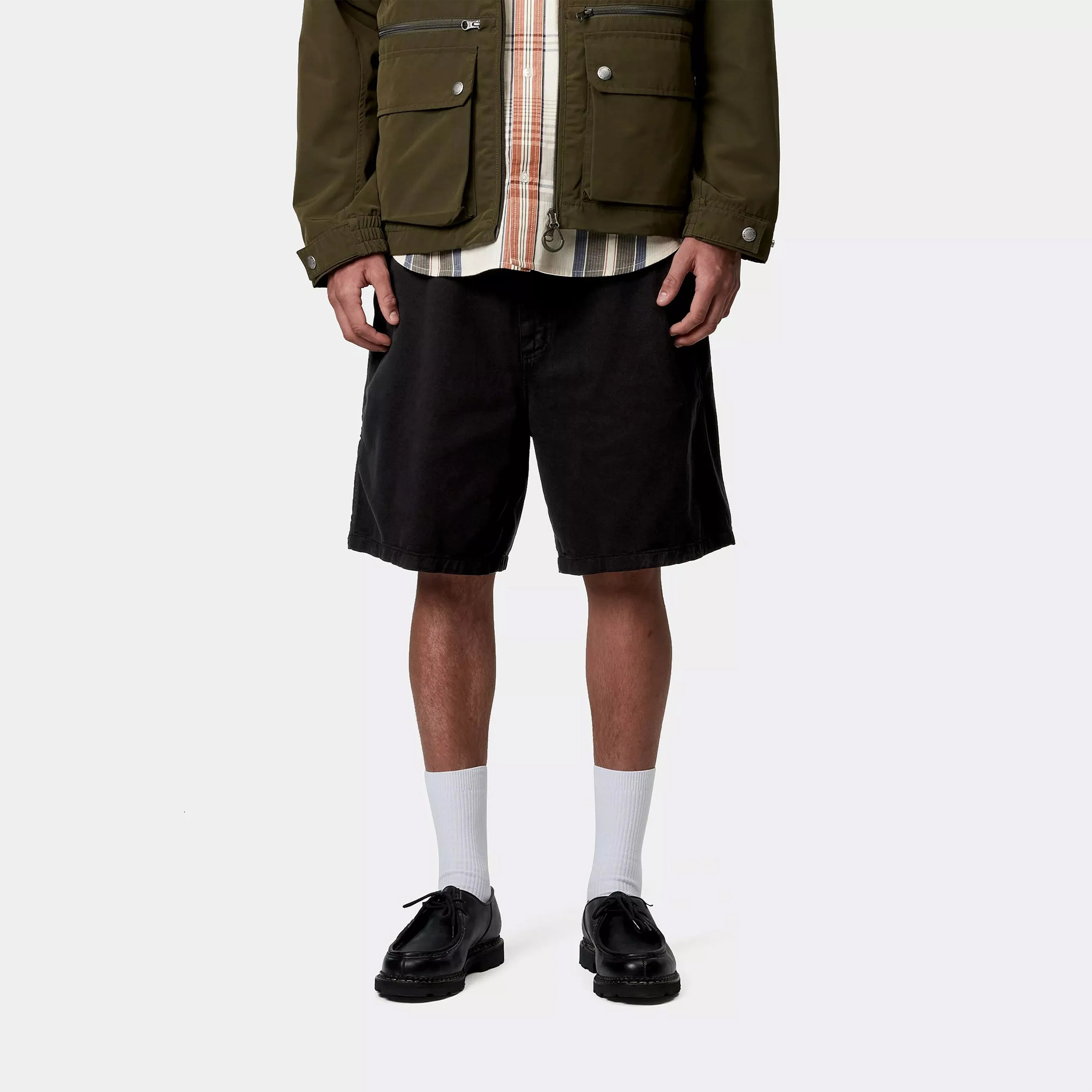 Carhartt WIP Drewe Short Black Rinsed
