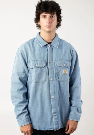 Carhartt WIP - Harvey Dark Bleached Blue - Jacket Carhartt WIP