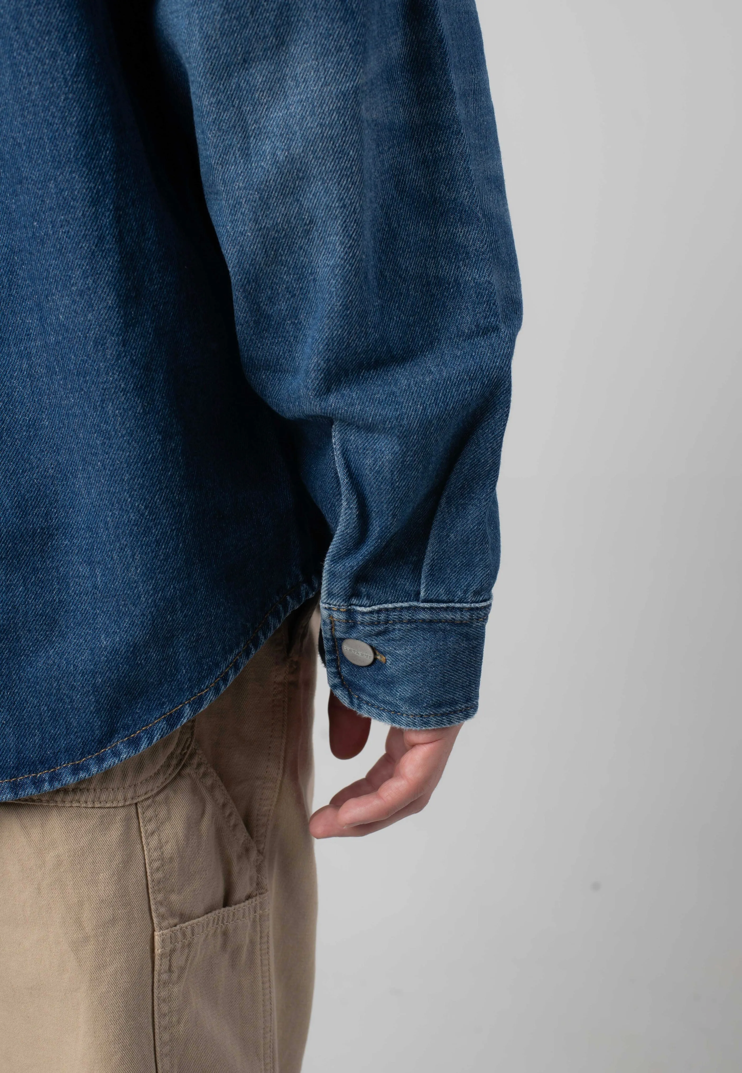 Carhartt WIP - Harvey Dark Used Wash Blue - Jacket Carhartt WIP