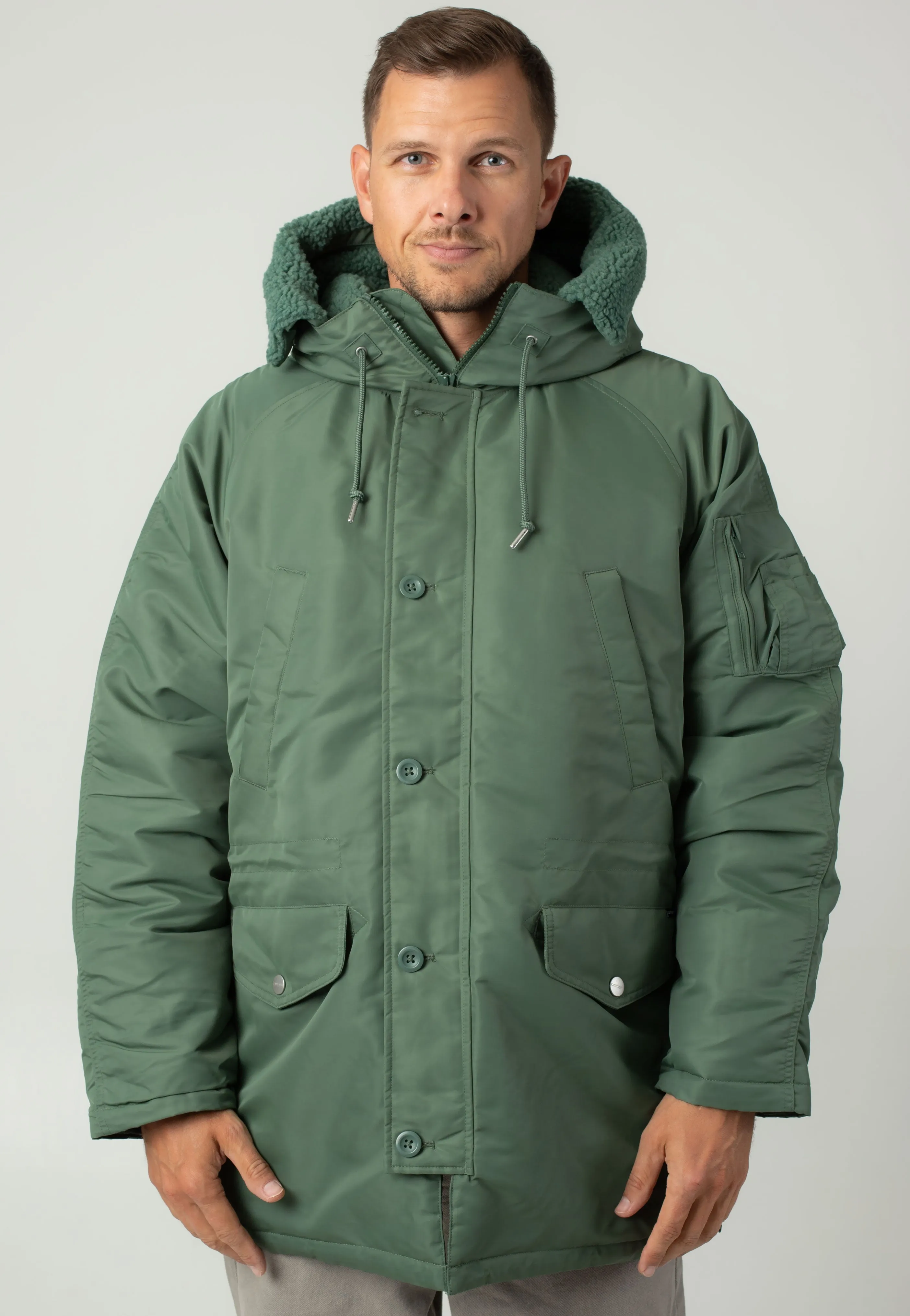 Carhartt WIP - Hd Olten Duck Green - Jacket Carhartt WIP