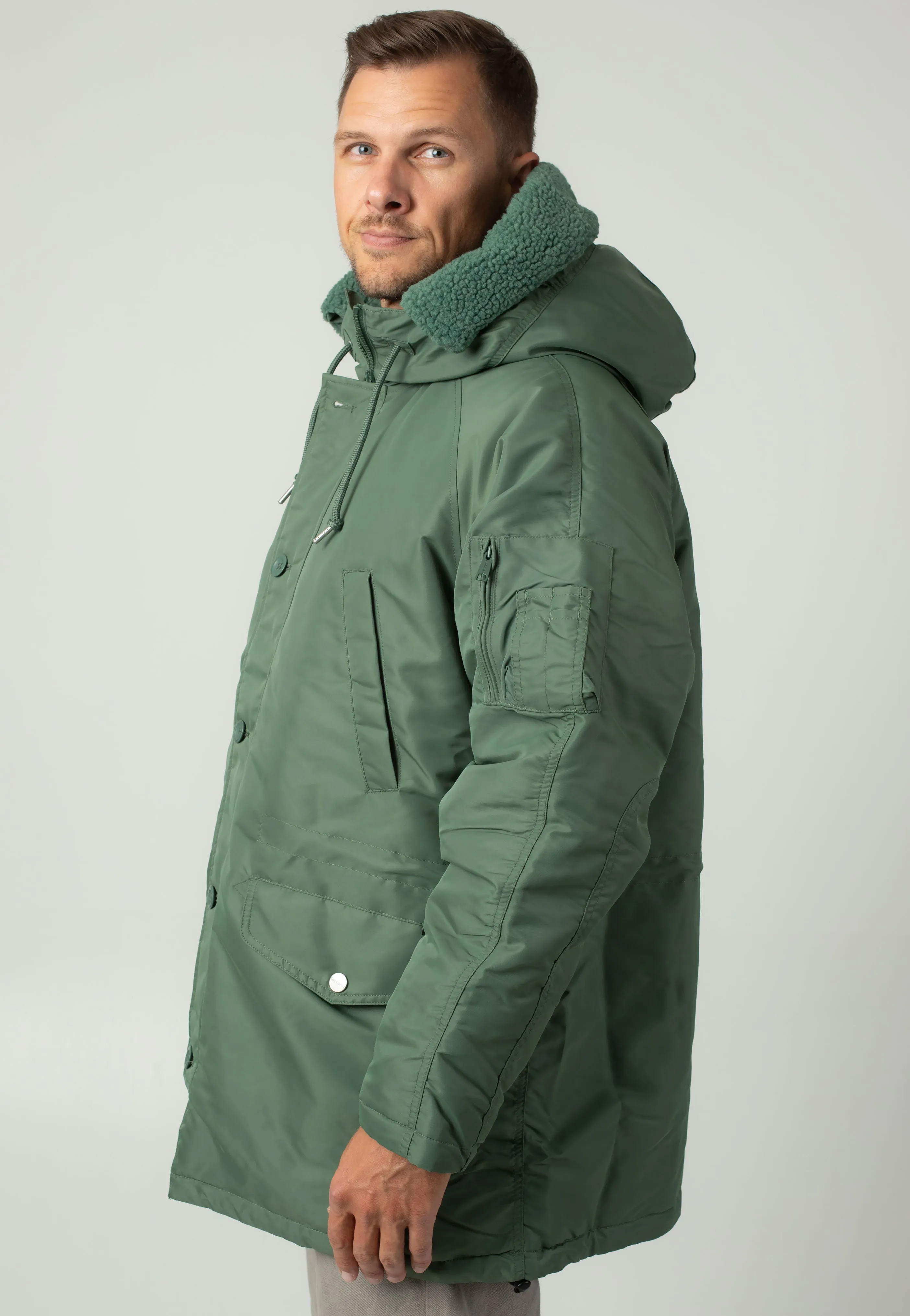 Carhartt WIP - Hd Olten Duck Green - Jacket Carhartt WIP