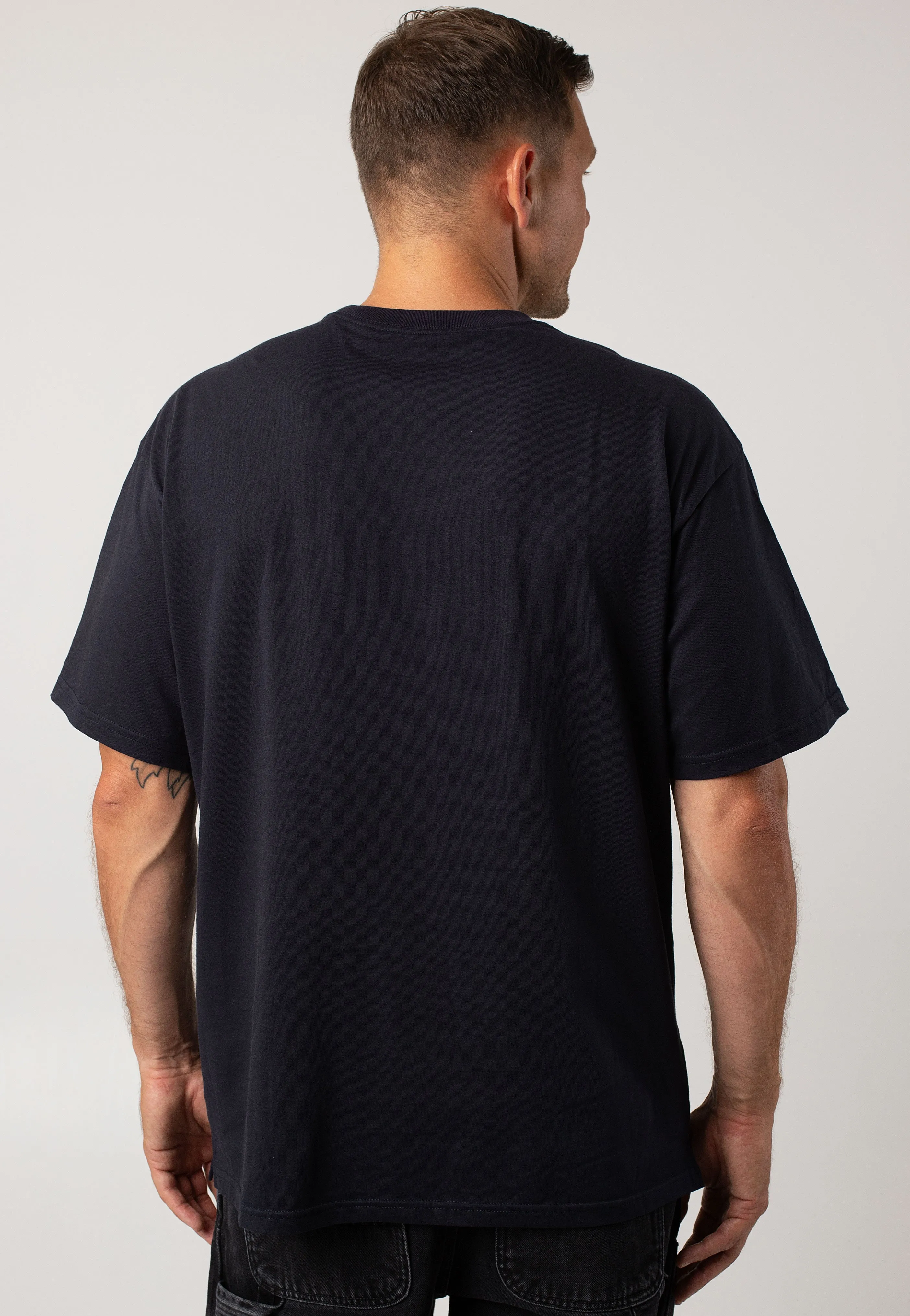 Carhartt WIP - Madison Dark Navy / White - T-Shirt Carhartt WIP