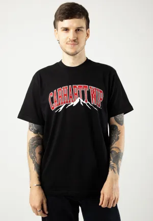 Carhartt WIP - Mountain Collegs Black - T-Shirt Carhartt WIP