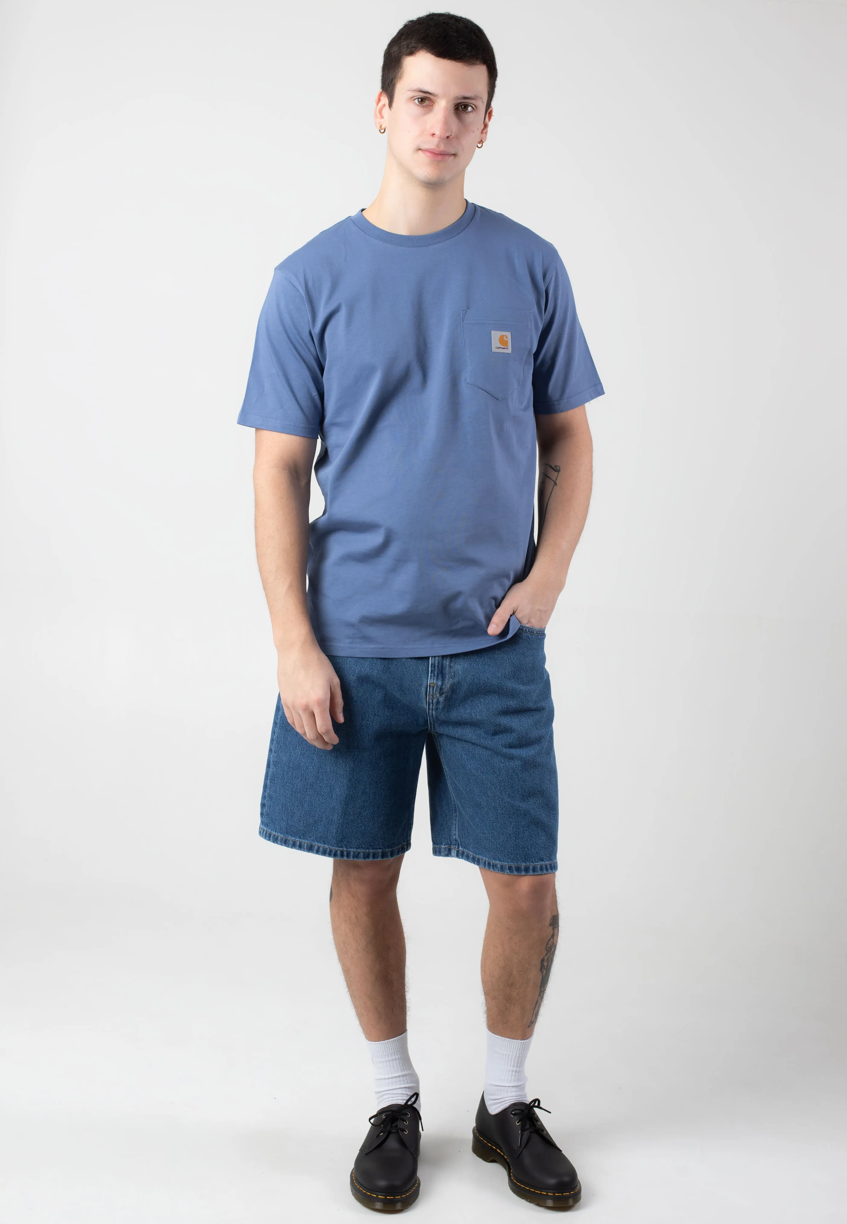 Carhartt WIP - Pocket Blue Iris - T-Shirt Carhartt WIP