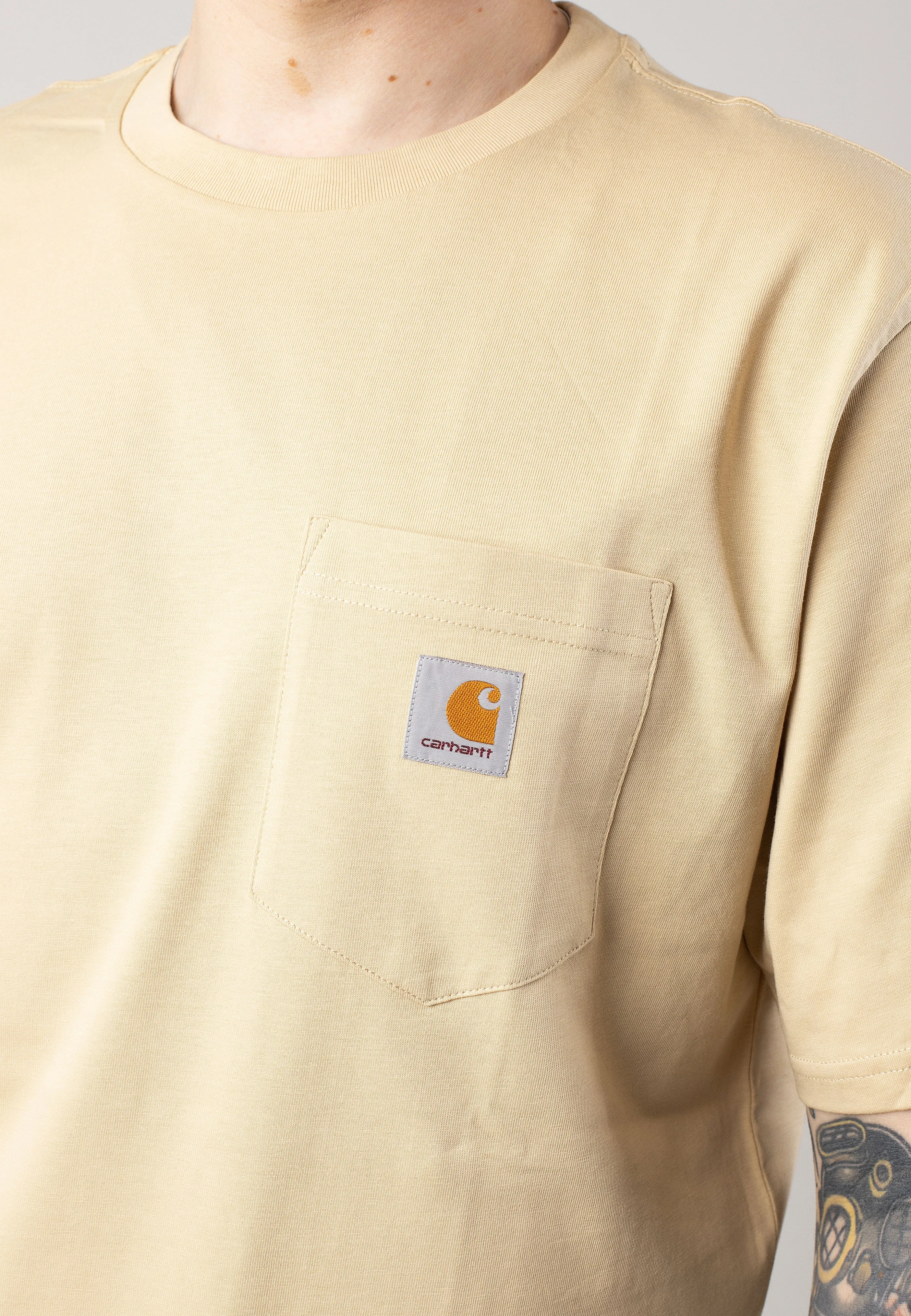 Carhartt WIP - Pocket Cornsilk - T-Shirt Carhartt WIP