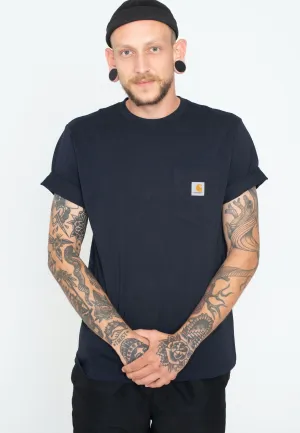 Carhartt WIP - Pocket Dark Navy - T-Shirt Carhartt WIP