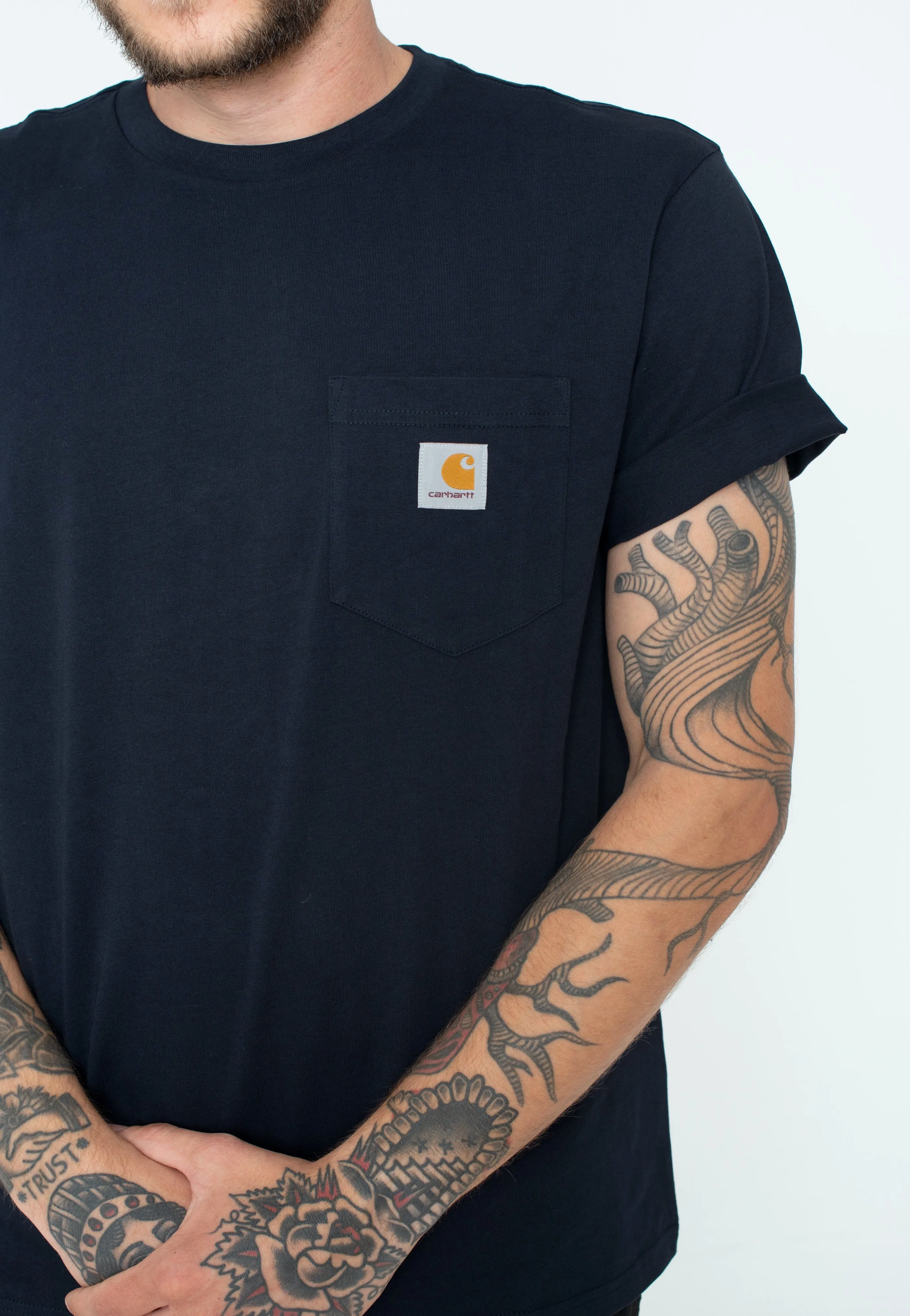 Carhartt WIP - Pocket Dark Navy - T-Shirt Carhartt WIP