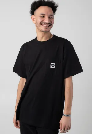 Carhartt WIP - Pocket Heart Black/Black - T-Shirt Carhartt WIP