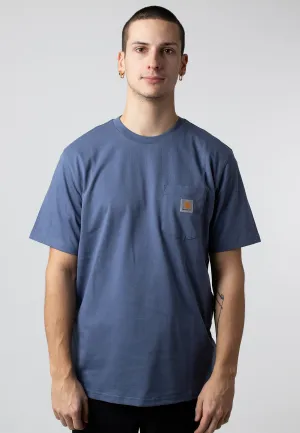 Carhartt WIP - Pocket Hudson Blue - T-Shirt Carhartt WIP