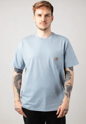 Carhartt WIP - Pocket Misty Sky - T-Shirt Carhartt WIP