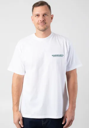 Carhartt WIP - Runaway White/Malachite - T-Shirt Carhartt WIP