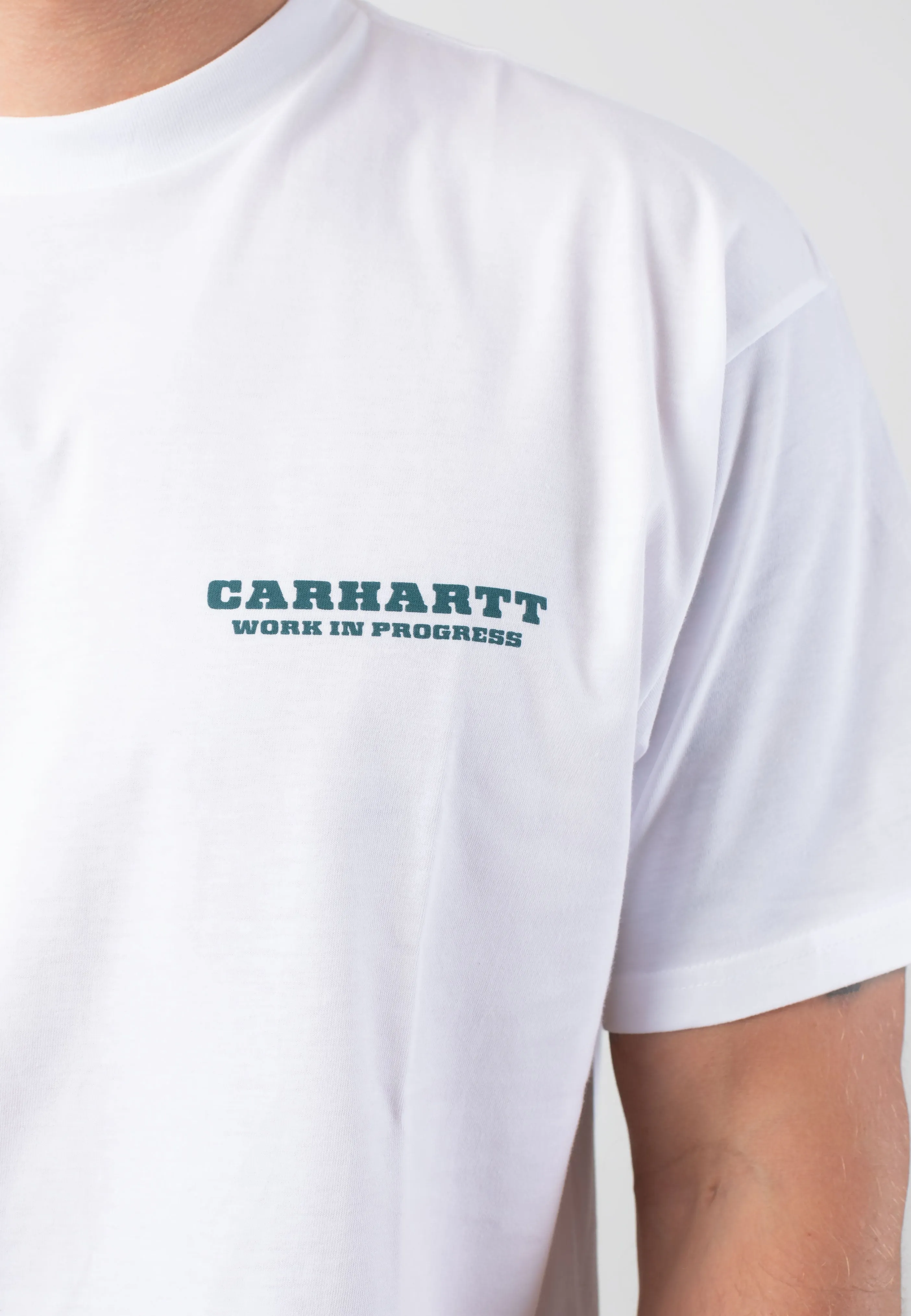 Carhartt WIP - Runaway White/Malachite - T-Shirt Carhartt WIP