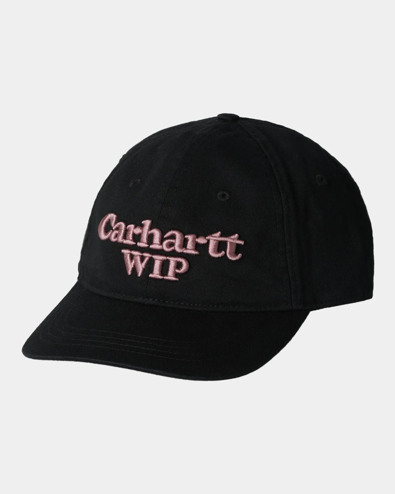 Carhartt WIP Script Cap | Black / Hortensia Carhartt WIP