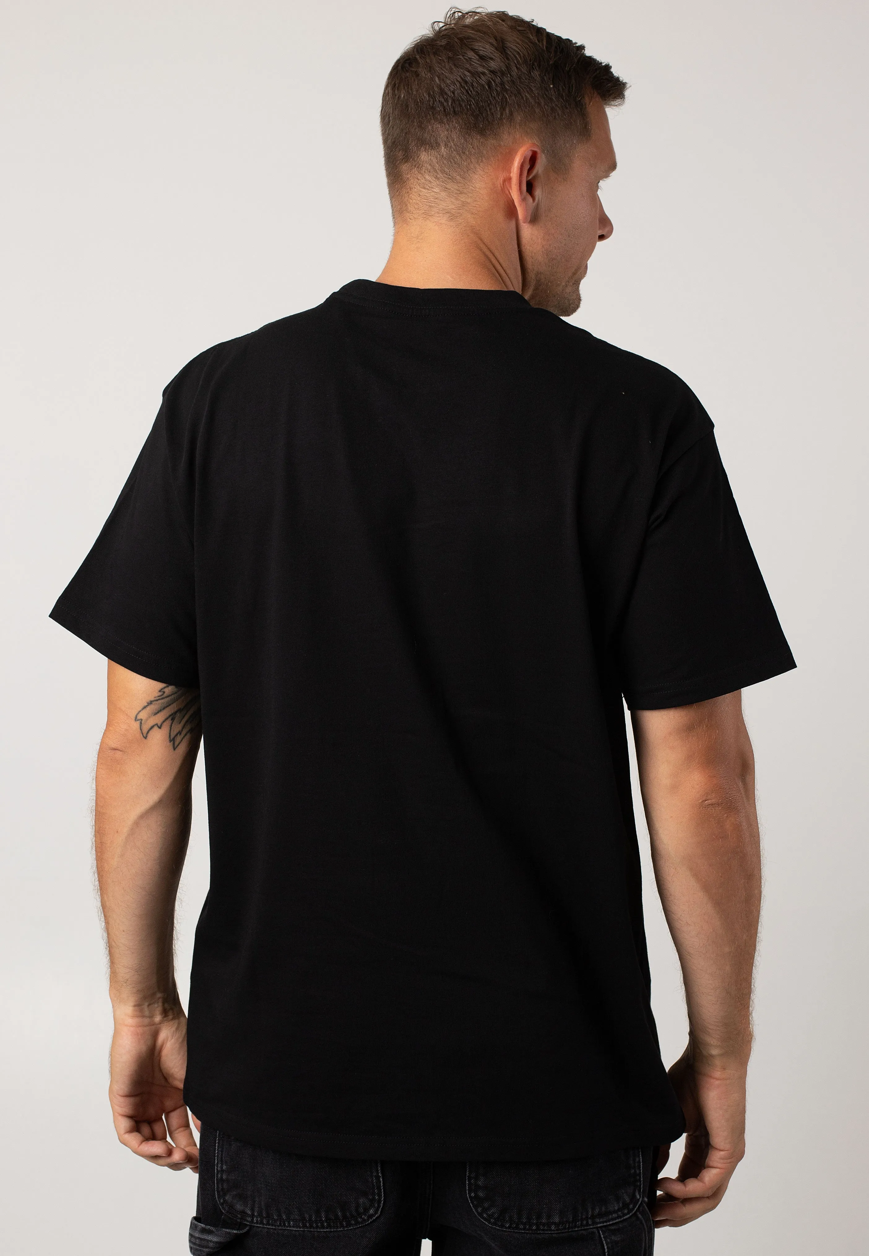 Carhartt WIP - Script Embroidery Black / White - T-Shirt Carhartt WIP