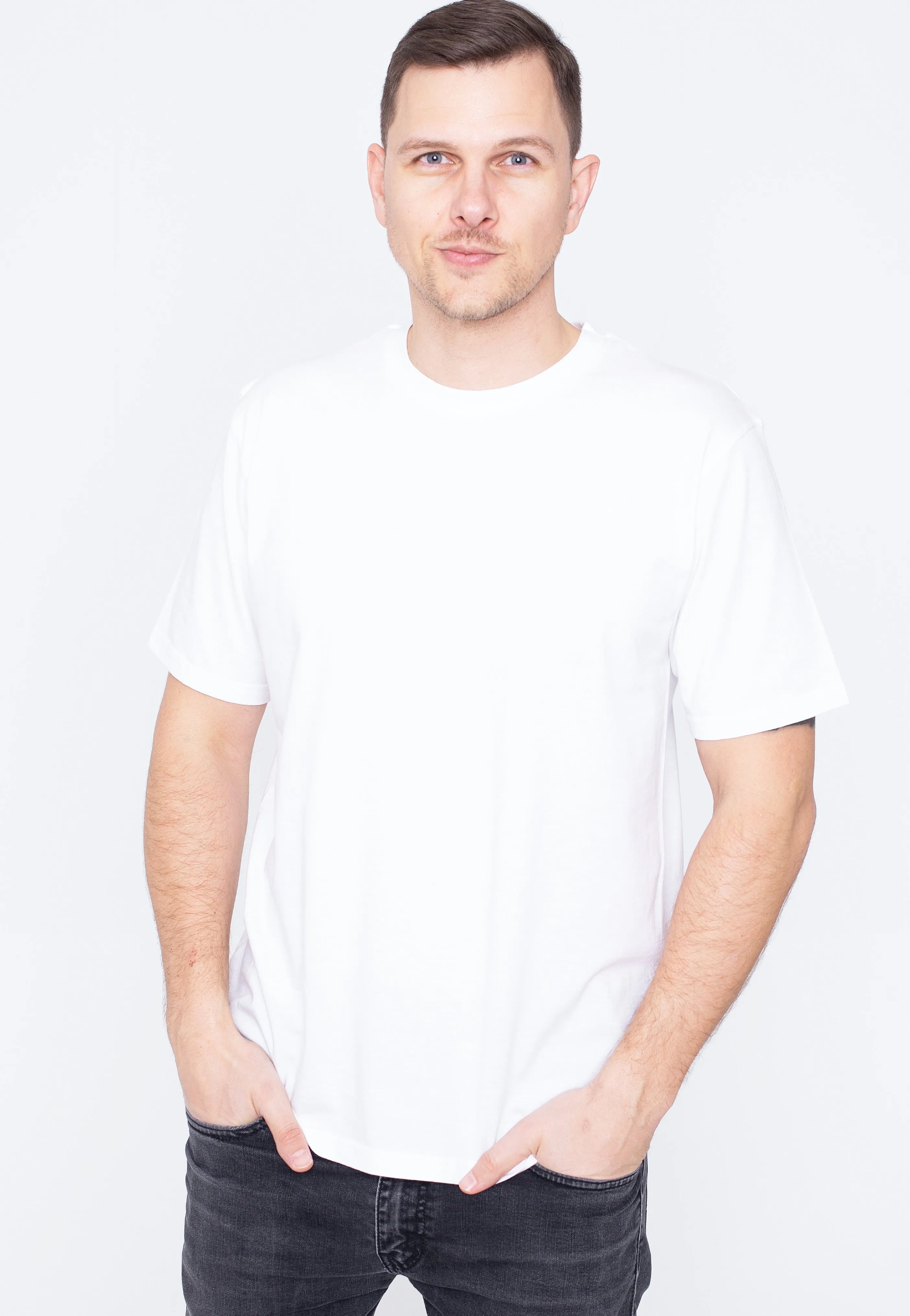 Carhartt WIP - Standard Crew Neck Pack Of 2 White/White - T-Shirt Carhartt WIP