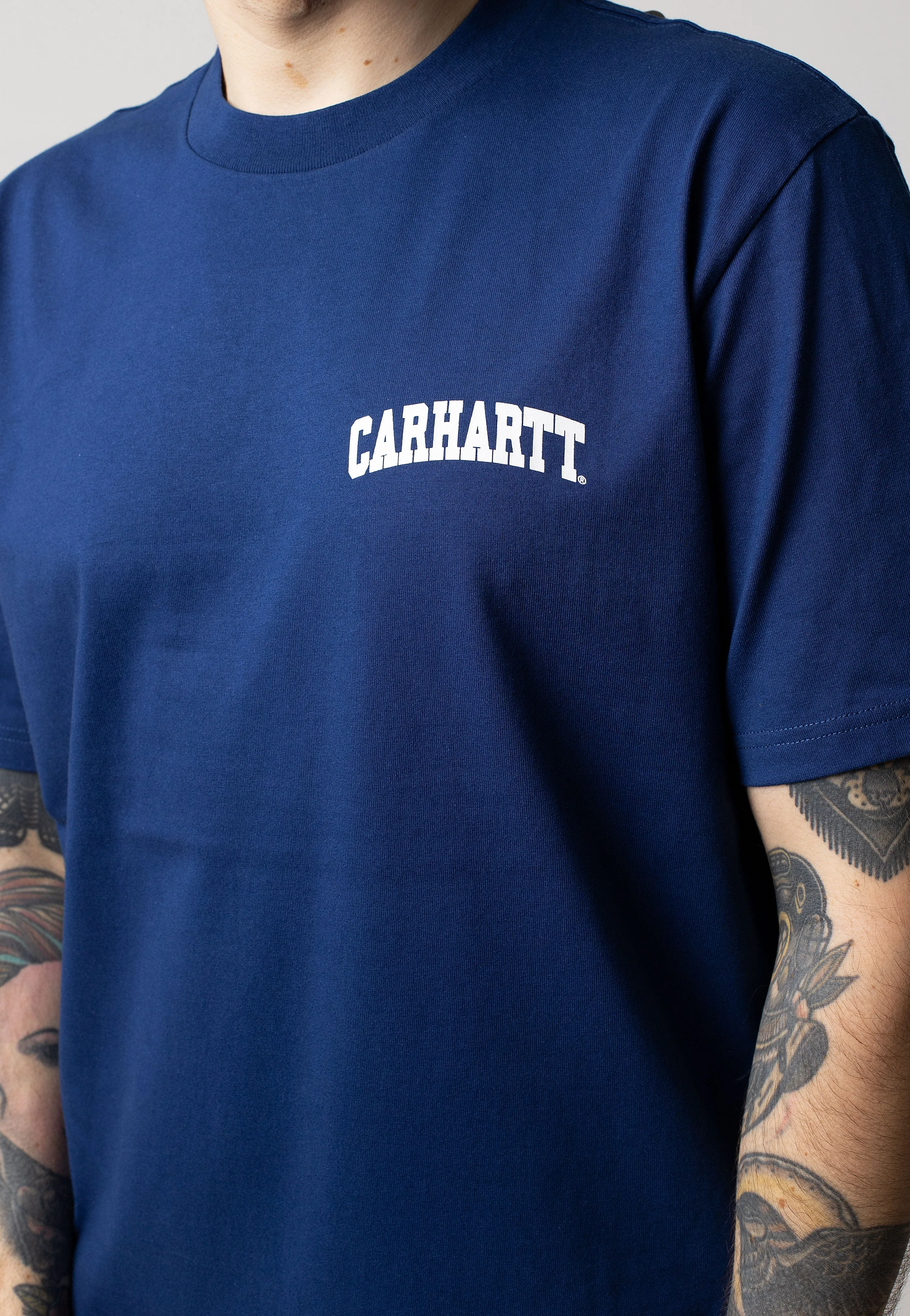 Carhartt WIP - University Script Elder/White - T-Shirt Carhartt WIP