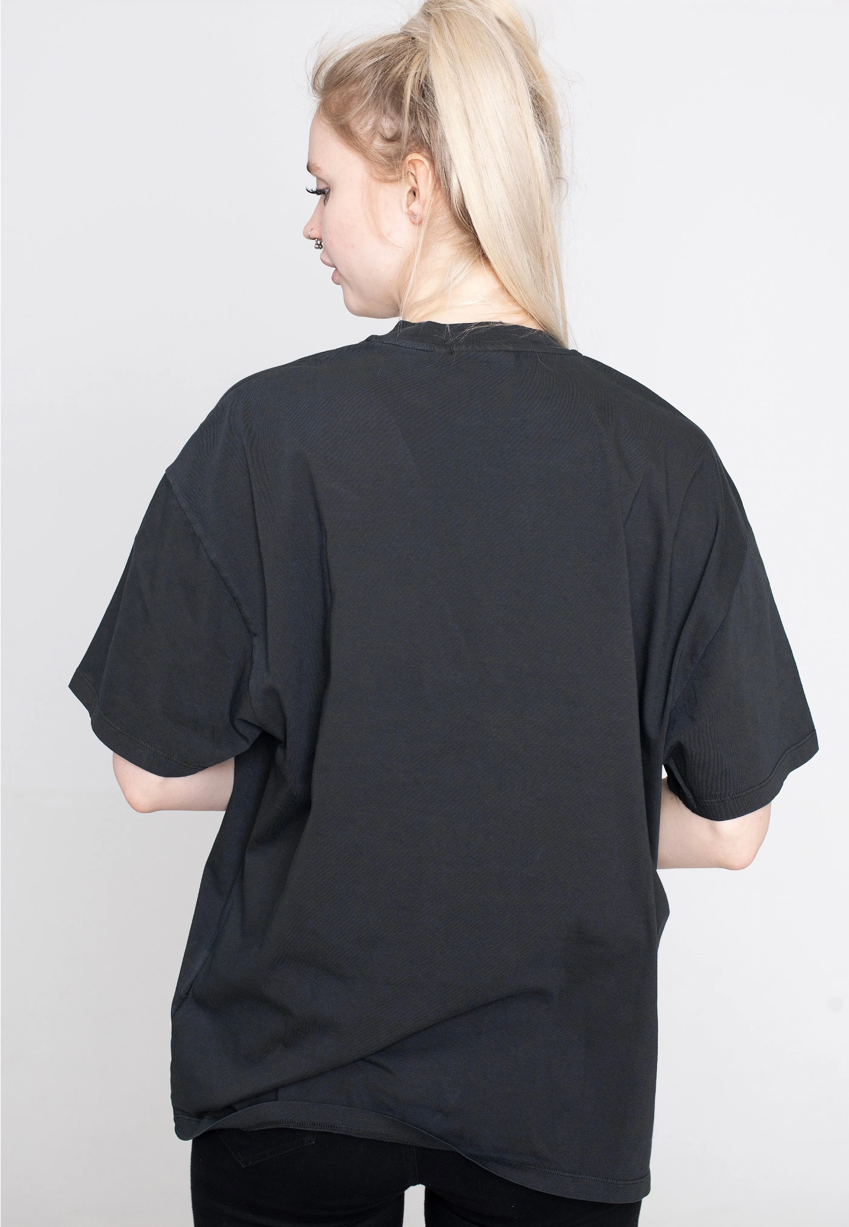 Carhartt WIP - W' Akron Pigment Garment Dyed Black - T-Shirt Carhartt WIP