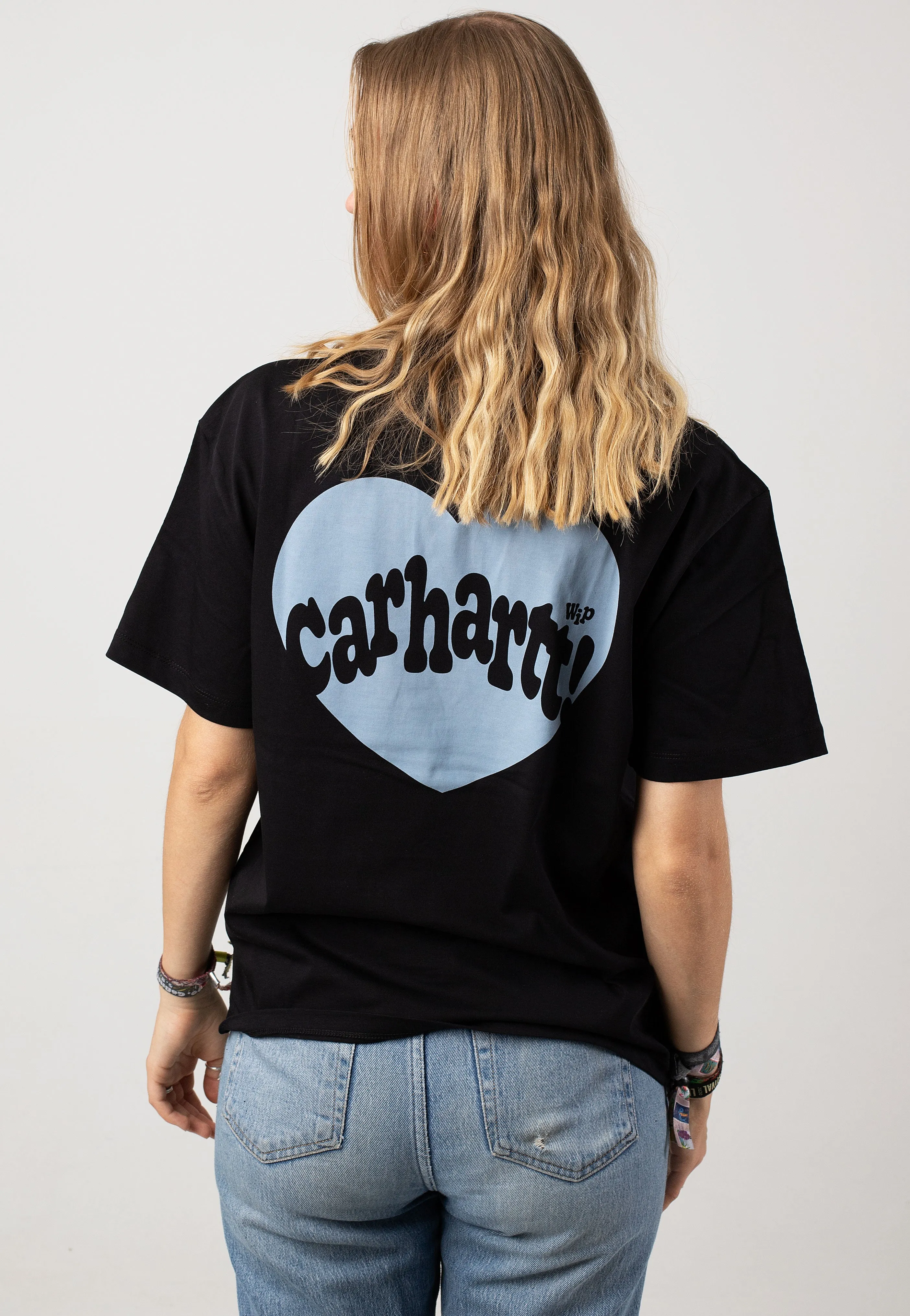 Carhartt WIP - W' Amour Black/Misty Sky - T-Shirt Carhartt WIP