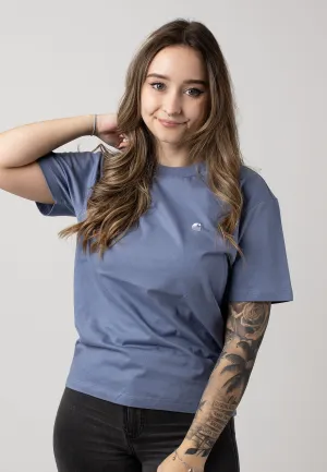 Carhartt WIP - W' Casey Bay Blue/Silver - T-Shirt Carhartt WIP