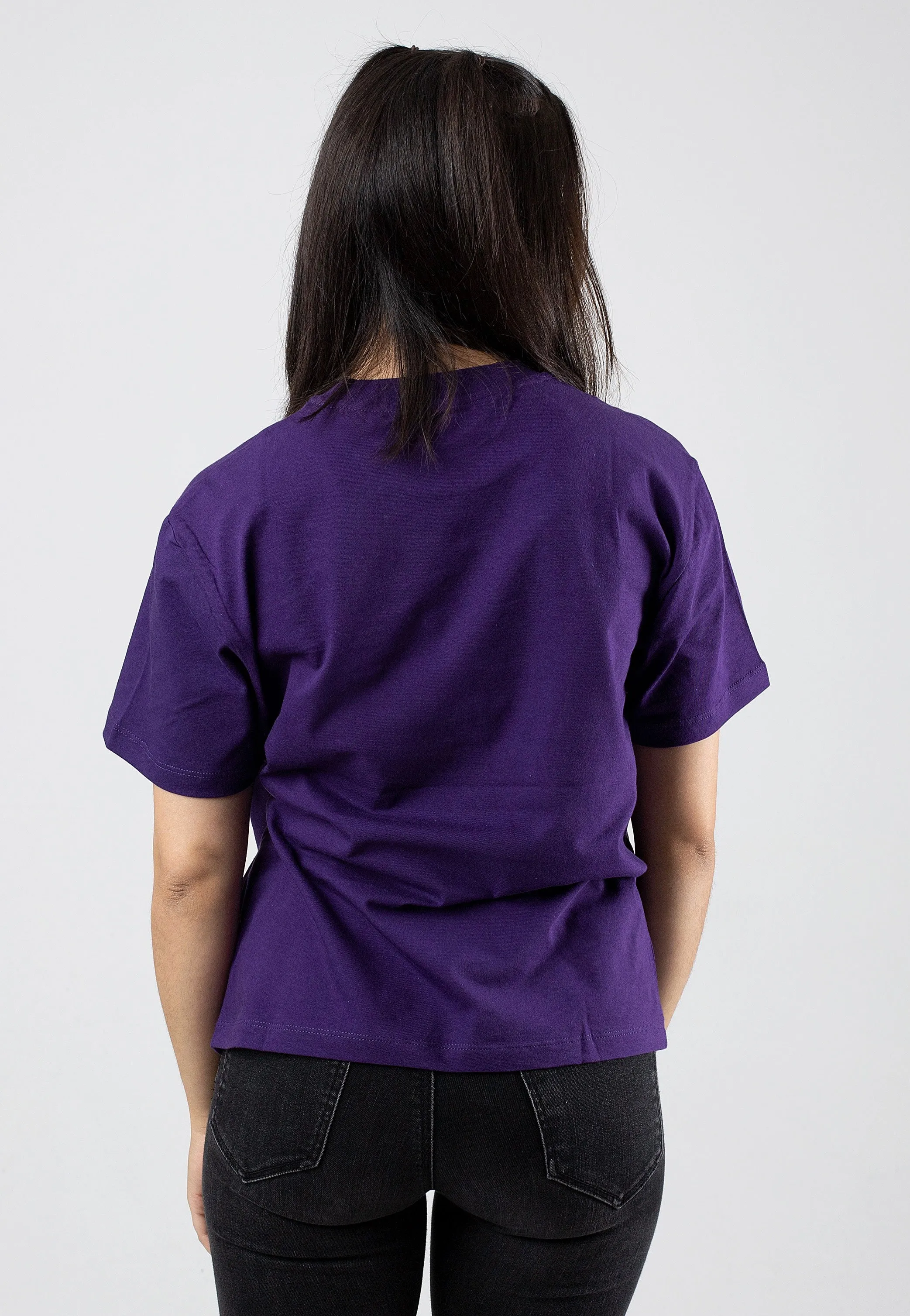 Carhartt WIP - W' Casey Tyrian/Silver - T-Shirt Carhartt WIP