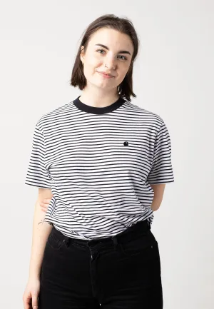 Carhartt WIP - W' Coleen Coleen Stripe/White/Black - T-Shirt Carhartt WIP