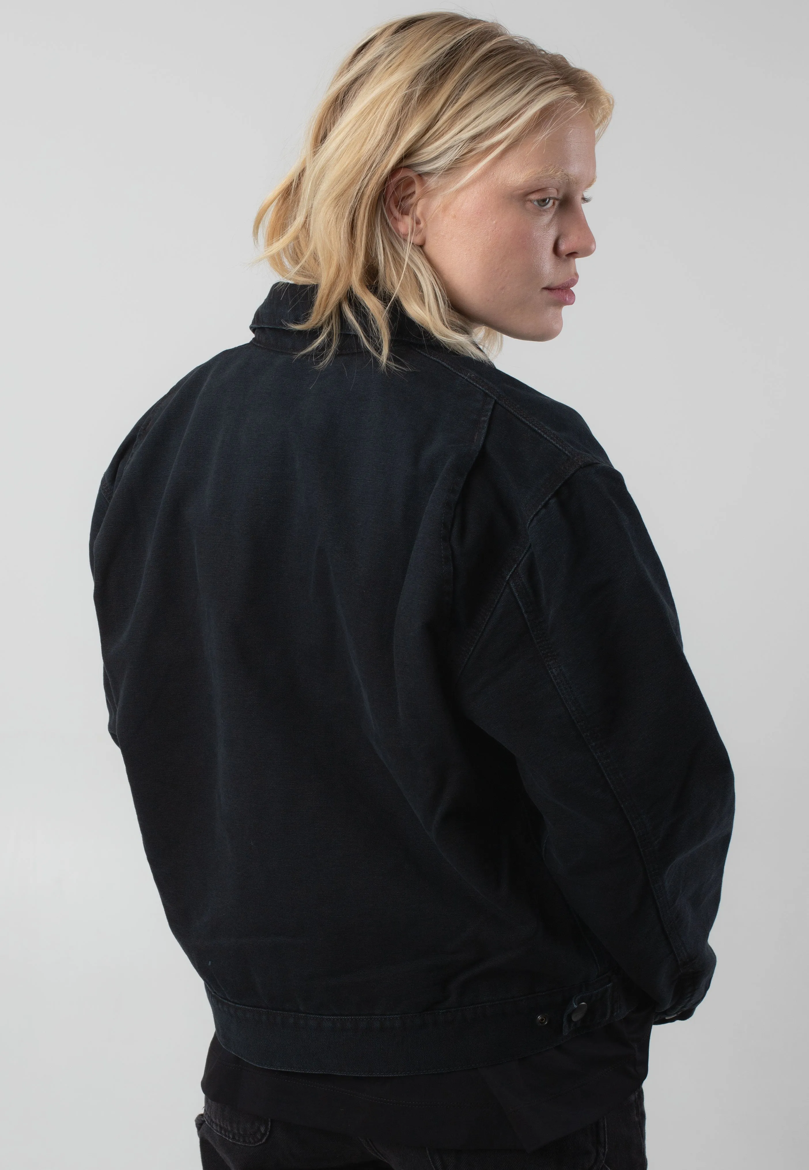 Carhartt WIP - W' Dayton Stone Canvas Black - Jacket Carhartt WIP