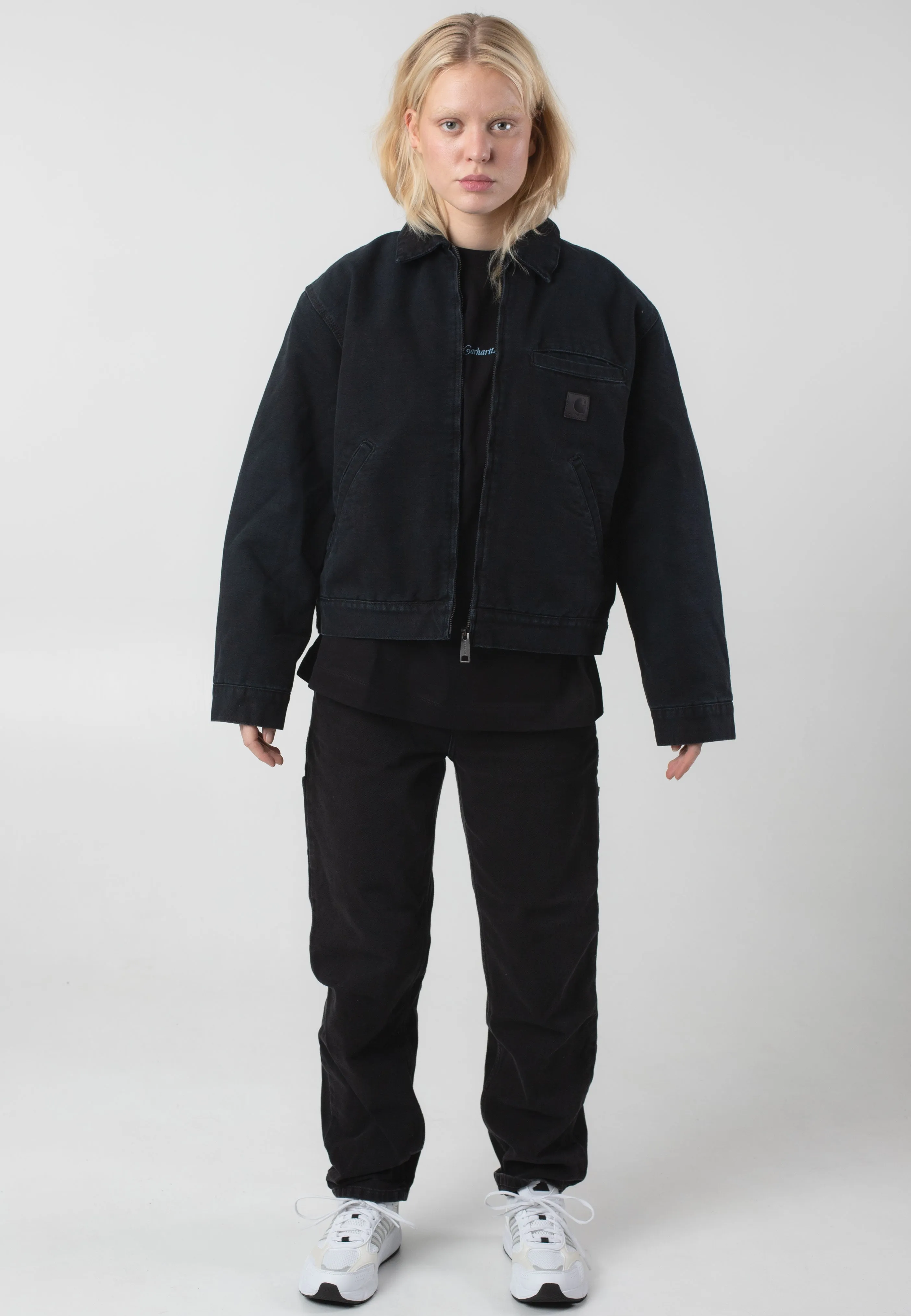 Carhartt WIP - W' Dayton Stone Canvas Black - Jacket Carhartt WIP