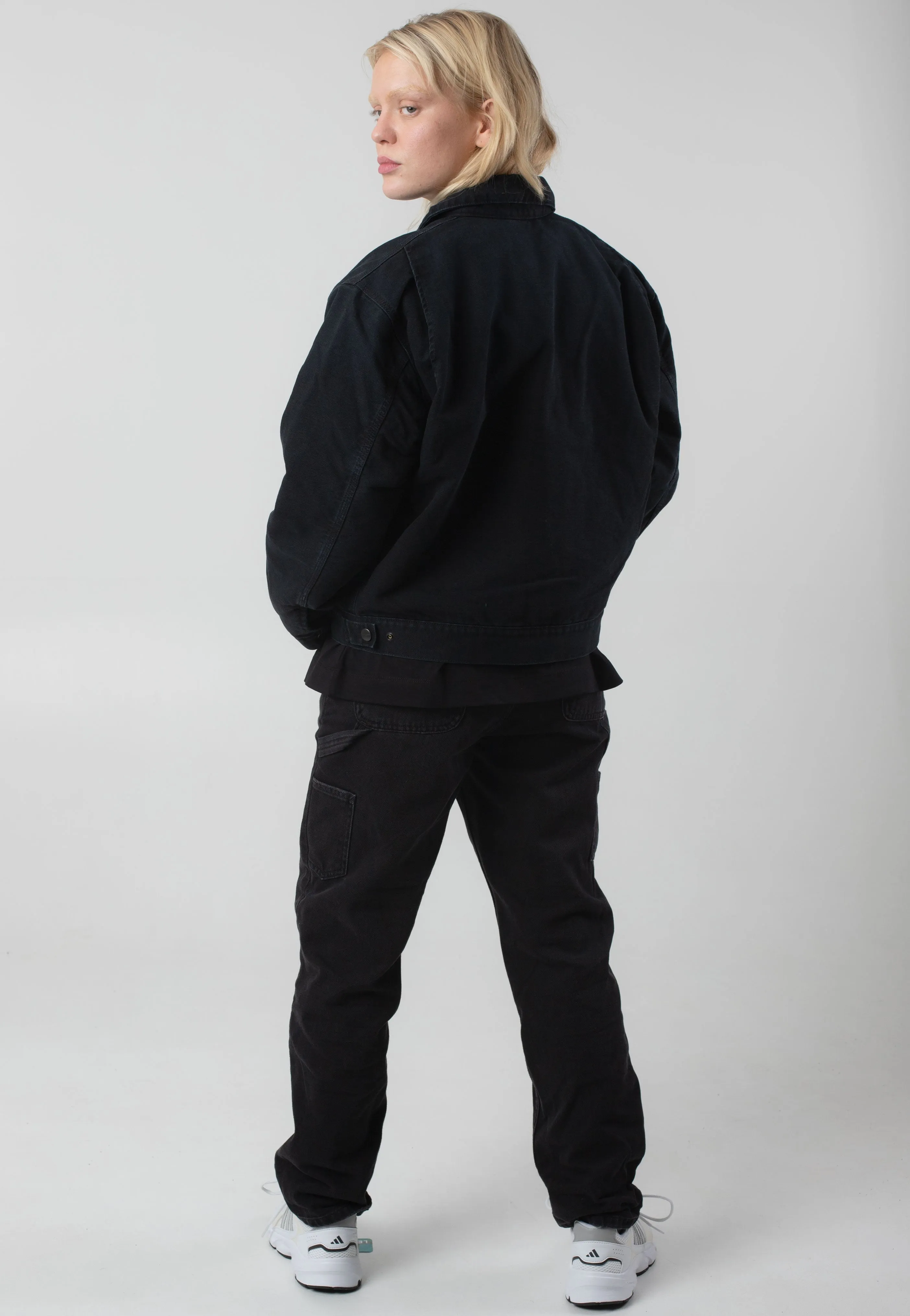 Carhartt WIP - W' Dayton Stone Canvas Black - Jacket Carhartt WIP