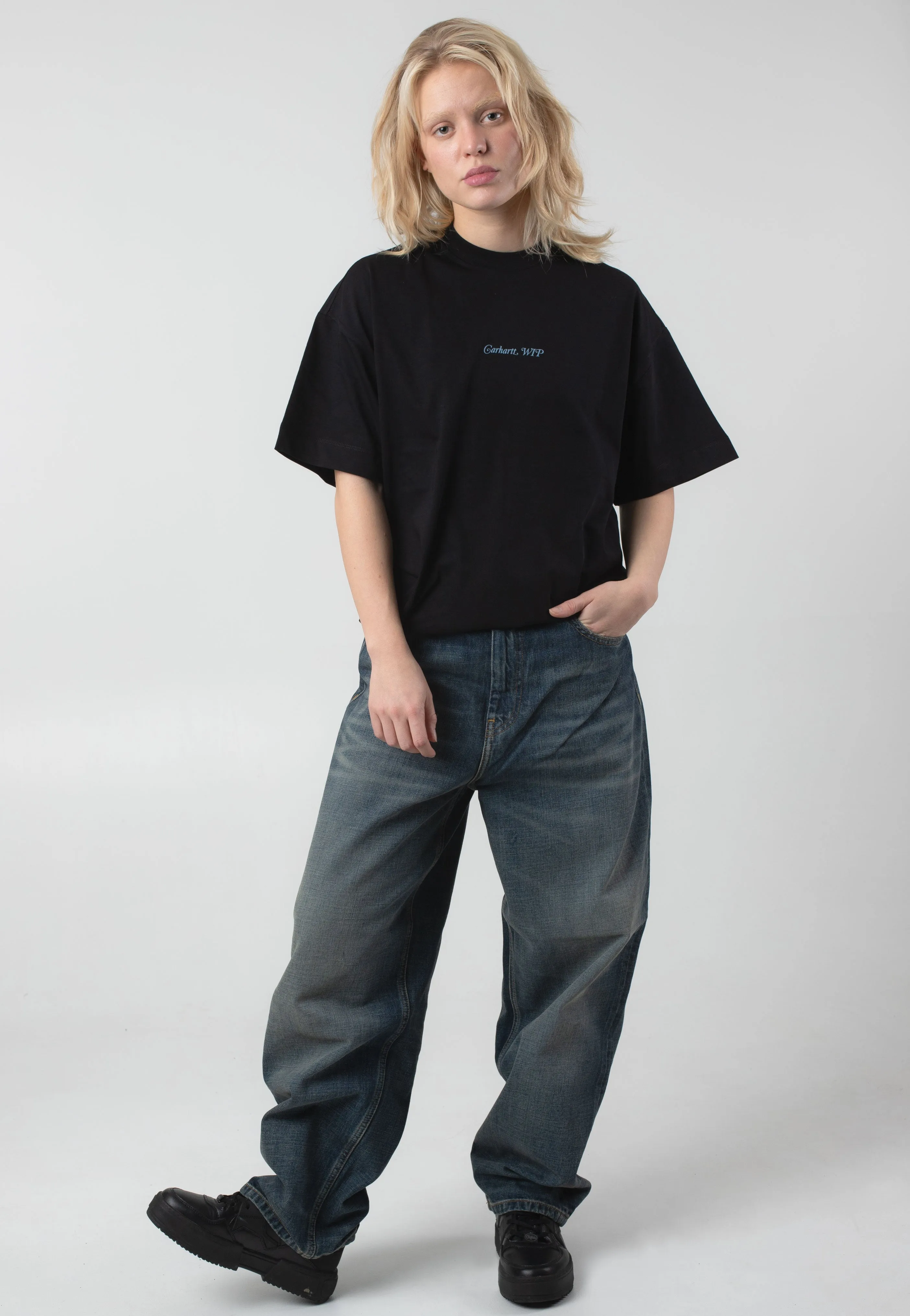 Carhartt WIP - W' Harttbreaker Black - T-Shirt Carhartt WIP