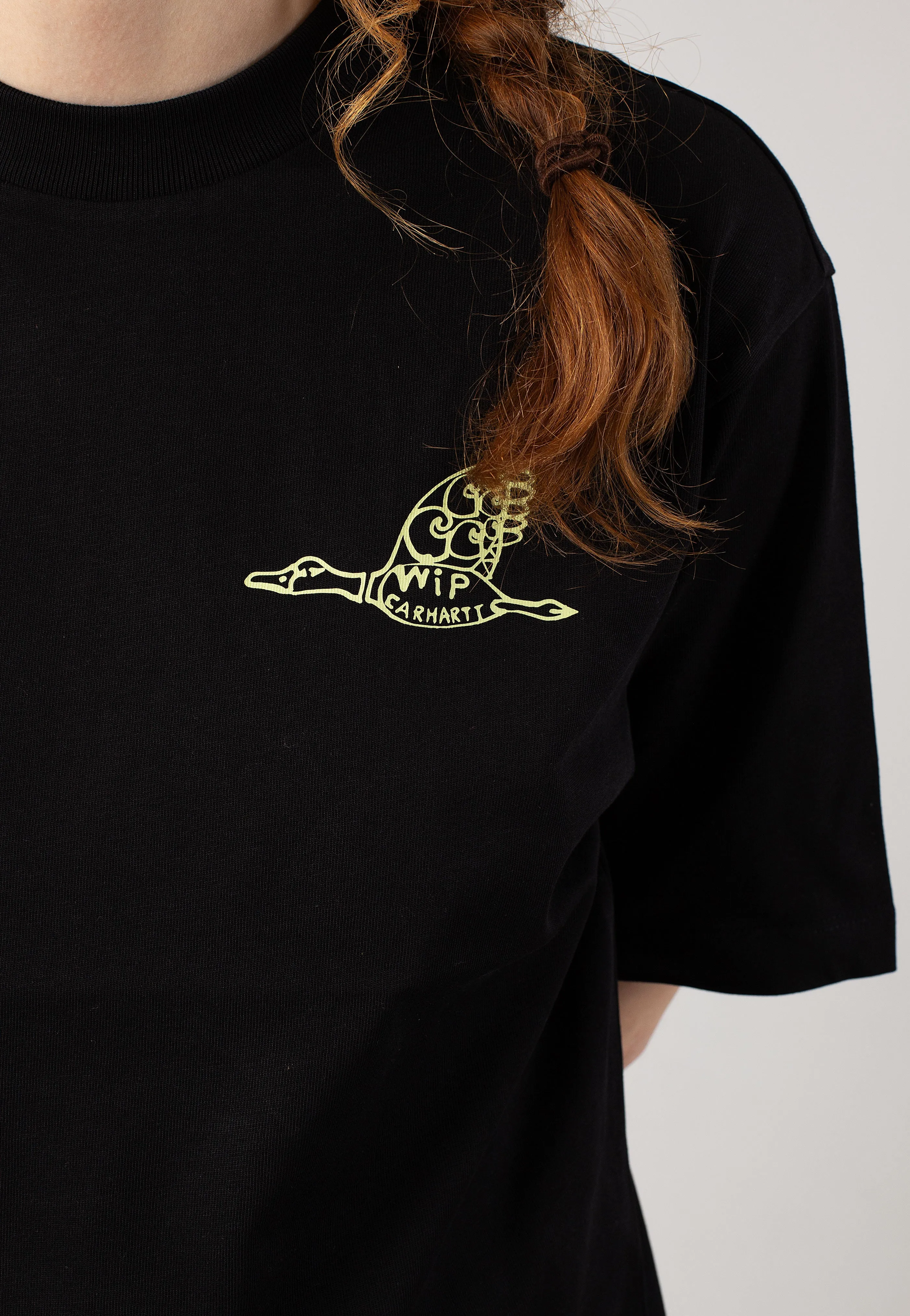 Carhartt WIP - W' Kainosho Black/Arctic Lime - T-Shirt Carhartt WIP