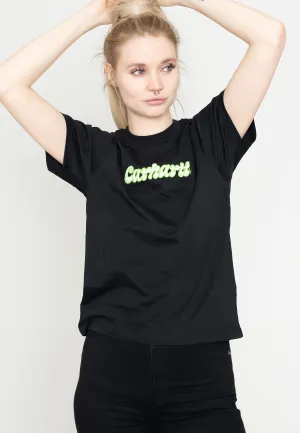 Carhartt WIP - W' Liquid Script Black - T-Shirt Carhartt WIP