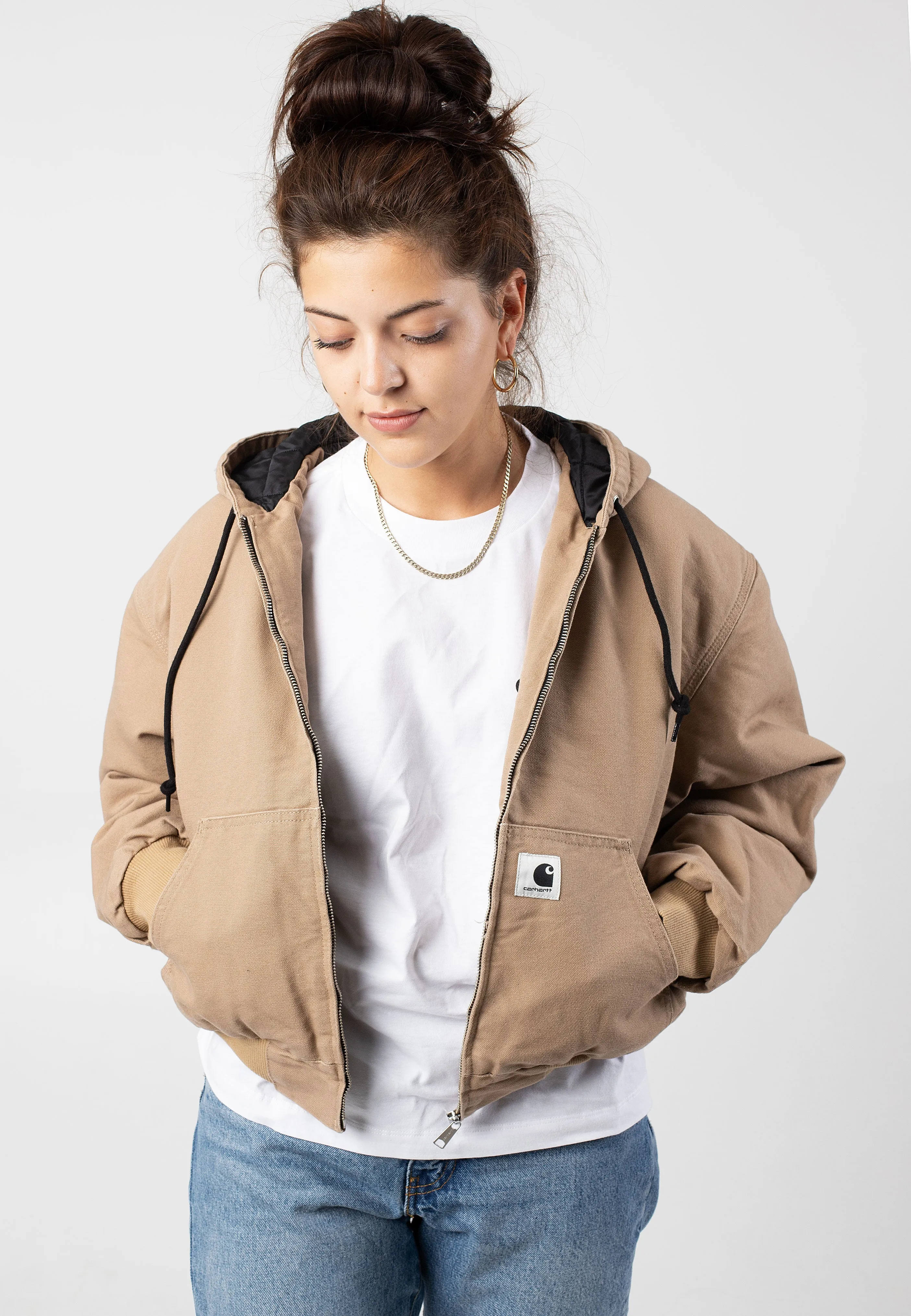 Carhartt WIP - W' Og Active Rinsed Peanut - Jacket Carhartt WIP