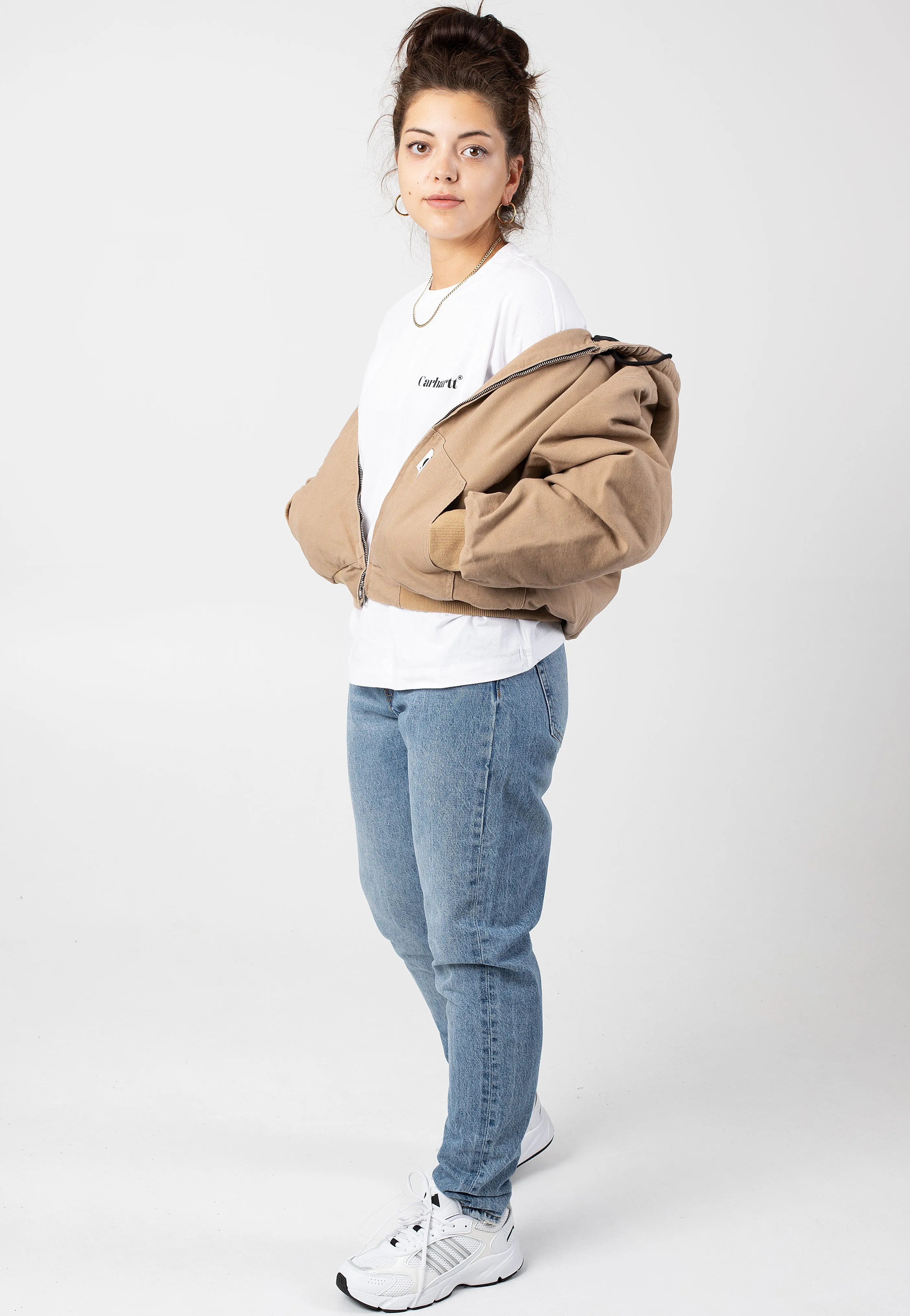 Carhartt WIP - W' Og Active Rinsed Peanut - Jacket Carhartt WIP