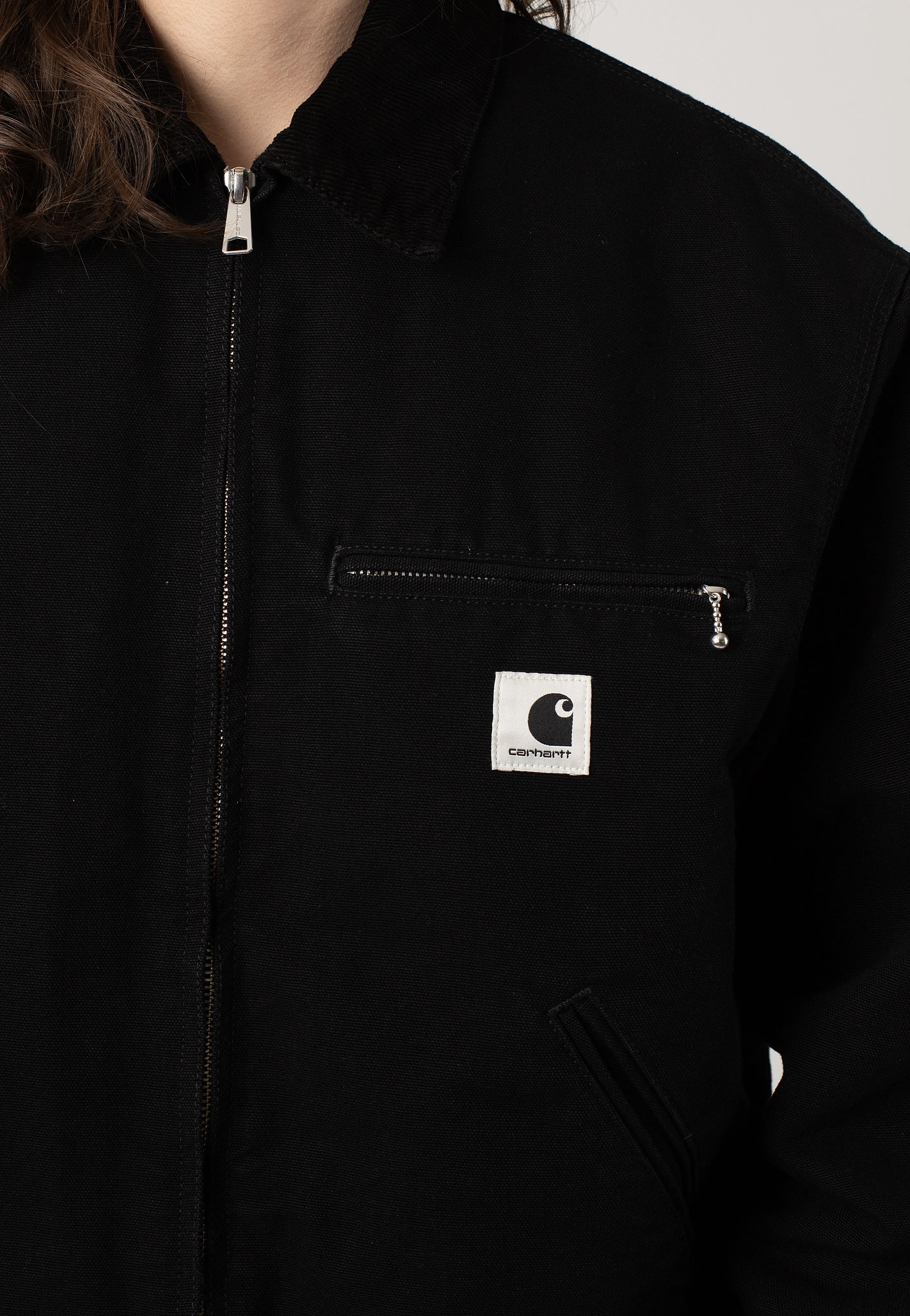 Carhartt WIP - W' Og Detroit Rinsed Black/Black - Jacket Carhartt WIP