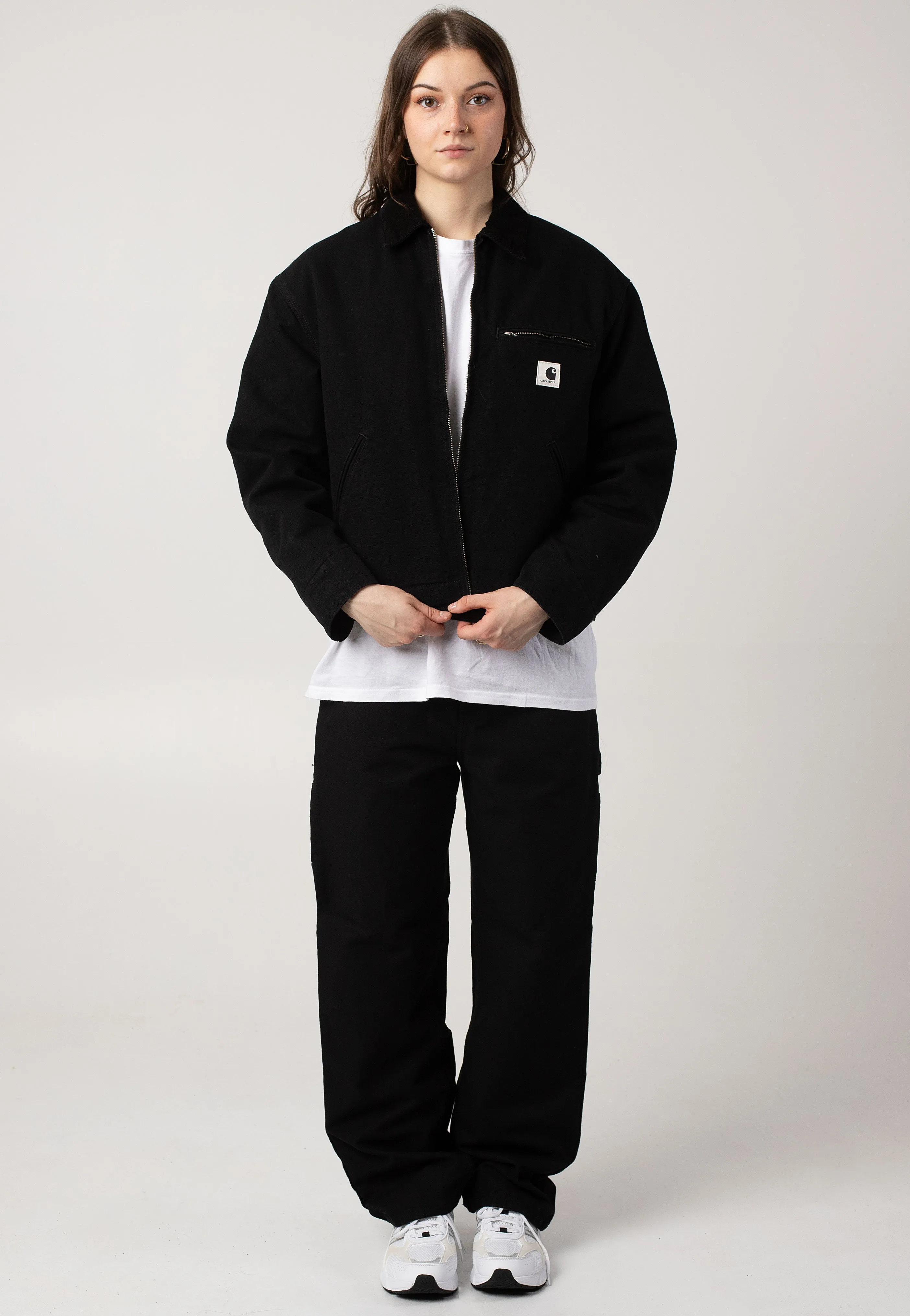 Carhartt WIP - W' Og Detroit Rinsed Black/Black - Jacket Carhartt WIP