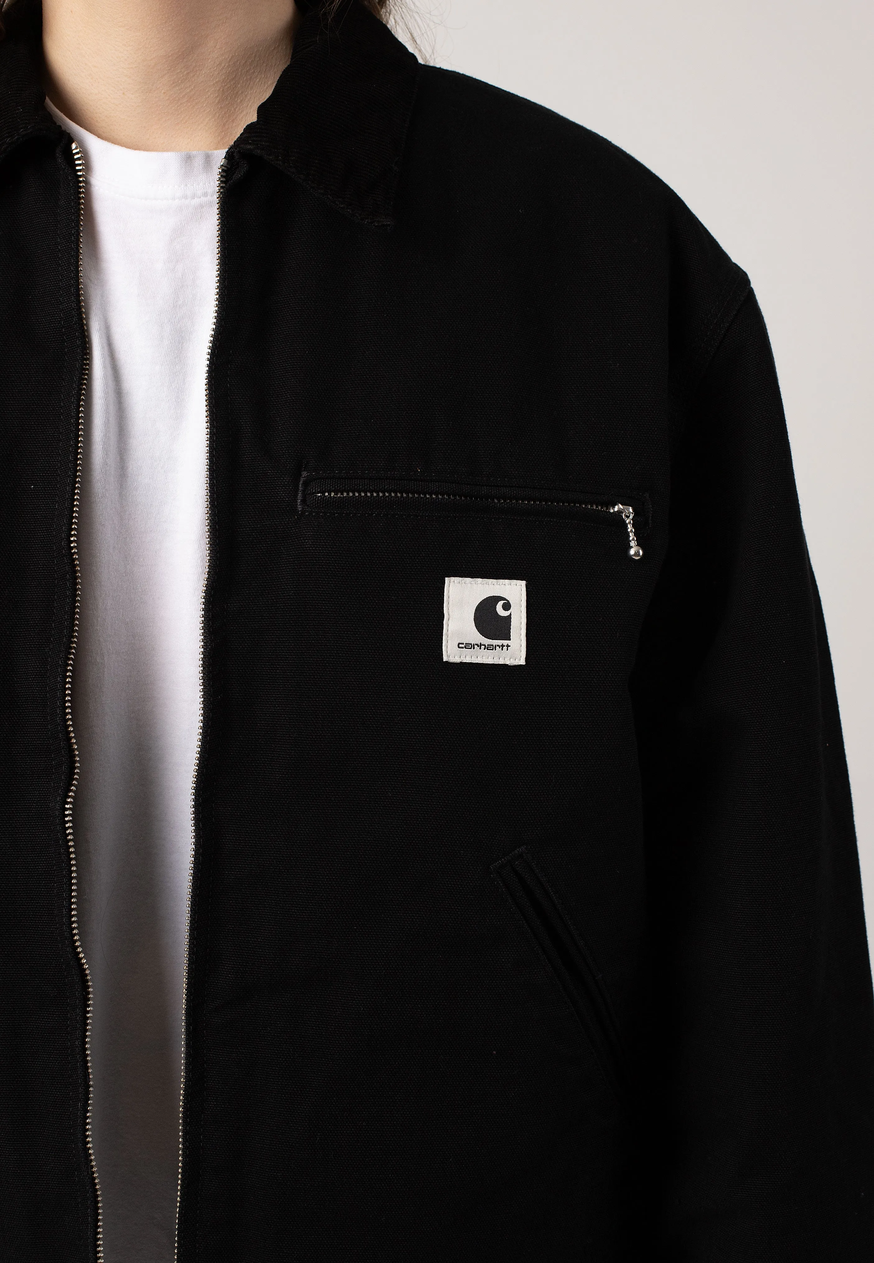 Carhartt WIP - W' Og Detroit Rinsed Black/Black - Jacket Carhartt WIP