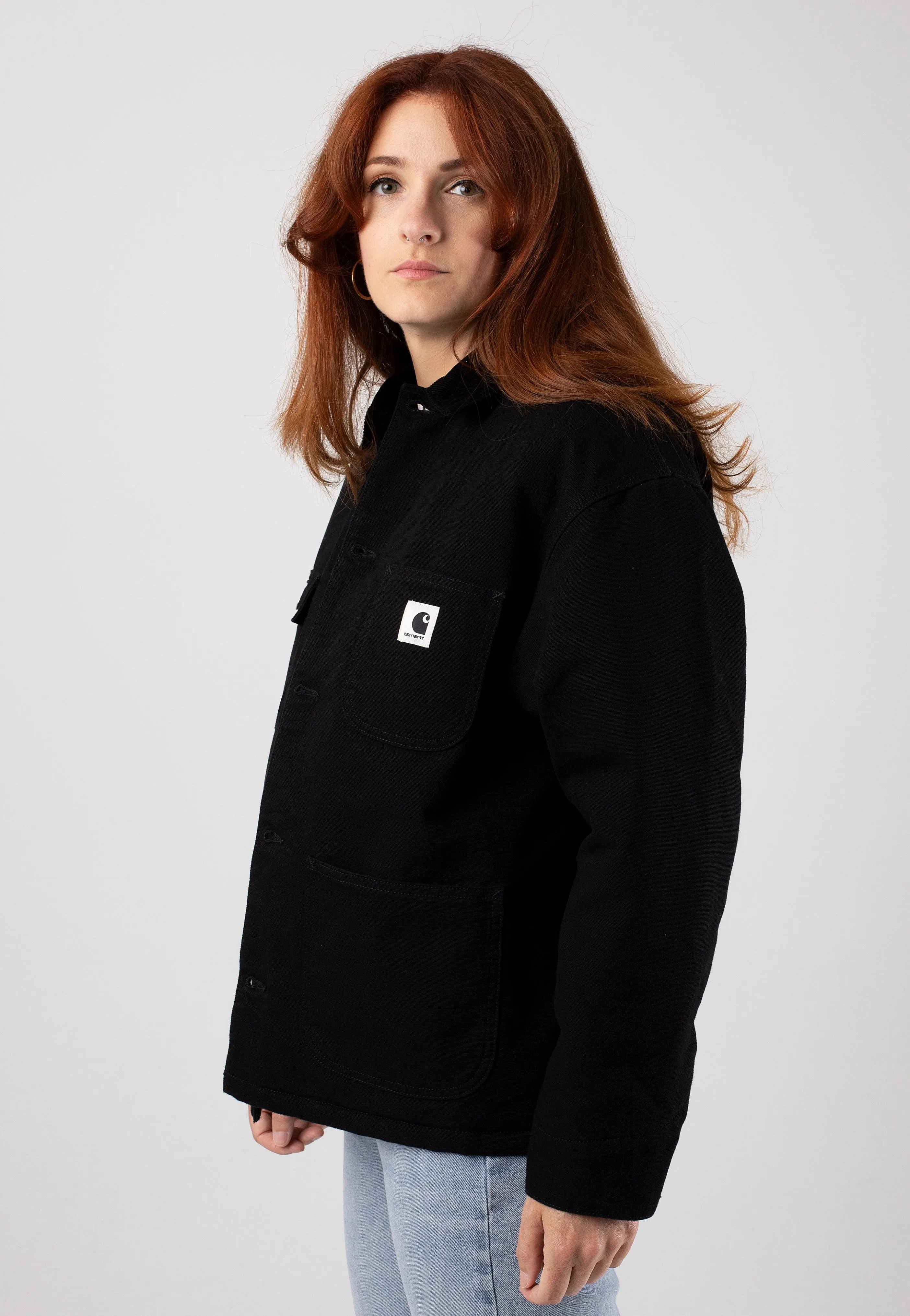 Carhartt WIP - W' Og Michigan Rinsed Black/Black - Jacket Carhartt WIP