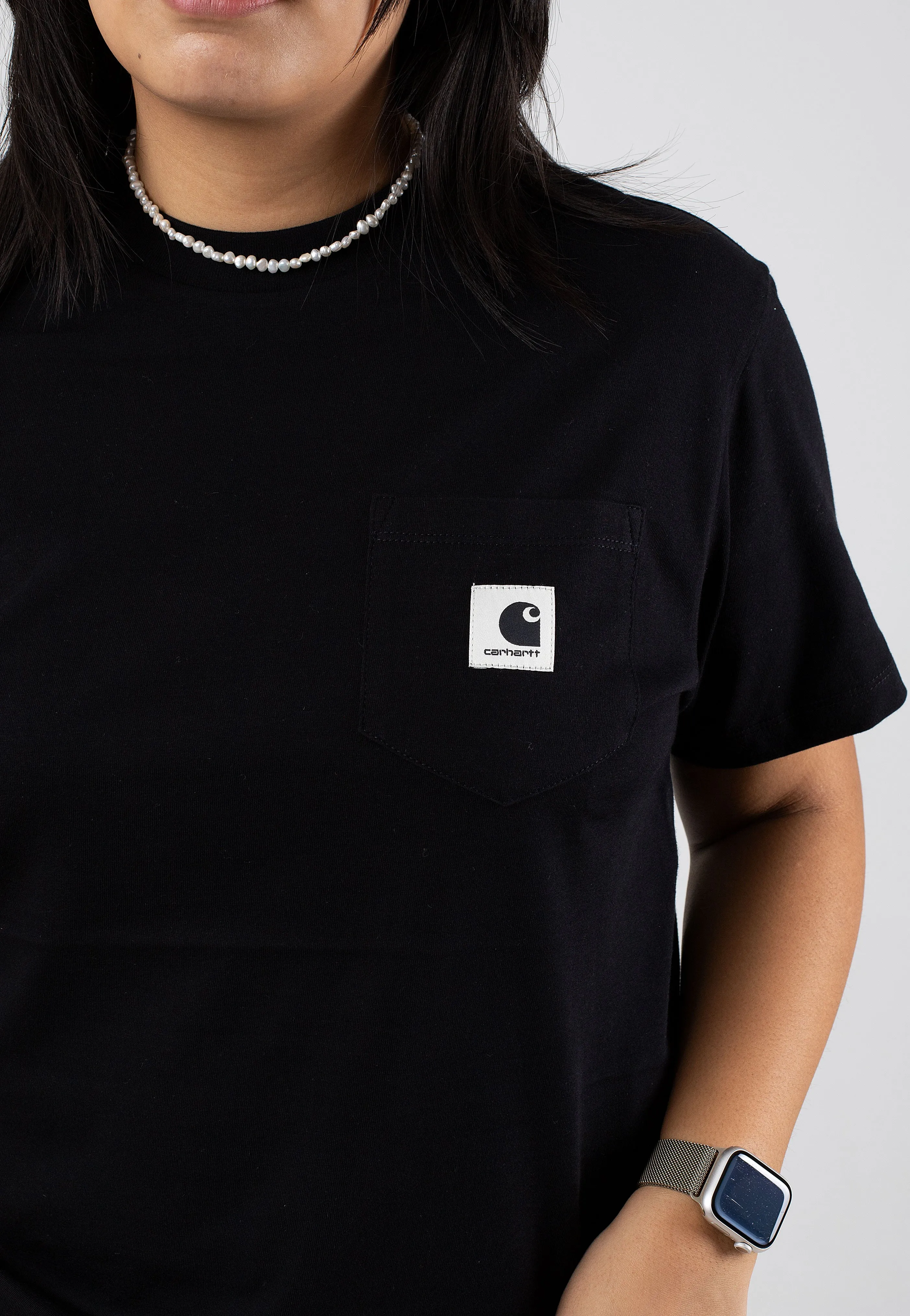 Carhartt WIP - W' Pocket Black - T-Shirt Carhartt WIP