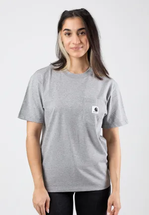 Carhartt WIP - W' Pocket Grey Heather - T-Shirt Carhartt WIP