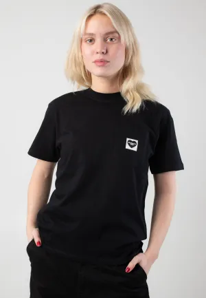 Carhartt WIP - W' Pocket Heart Black/Black - T-Shirt Carhartt WIP