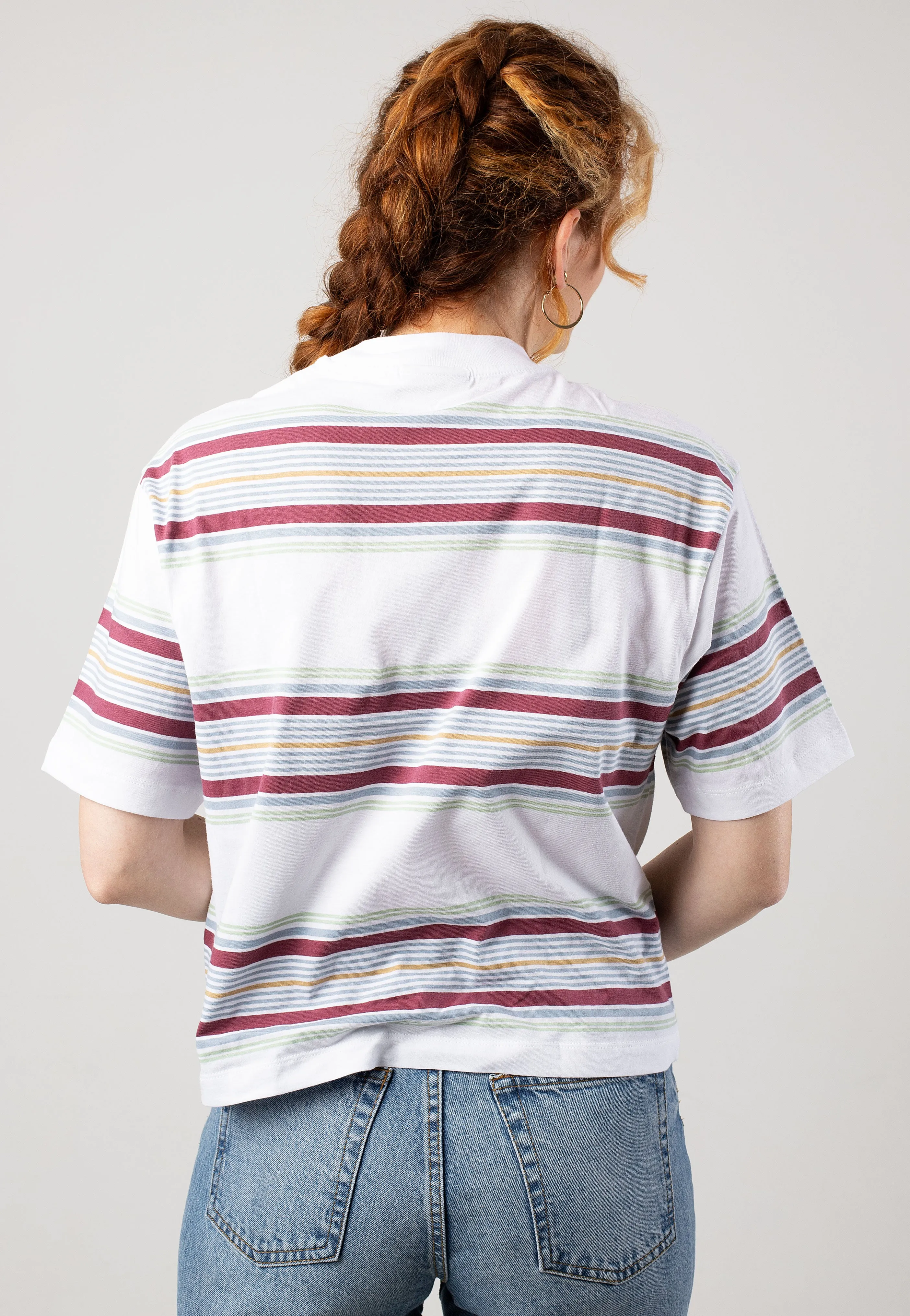 Carhartt WIP - W' Snyder Snyder Stripe/White - T-Shirt Carhartt WIP