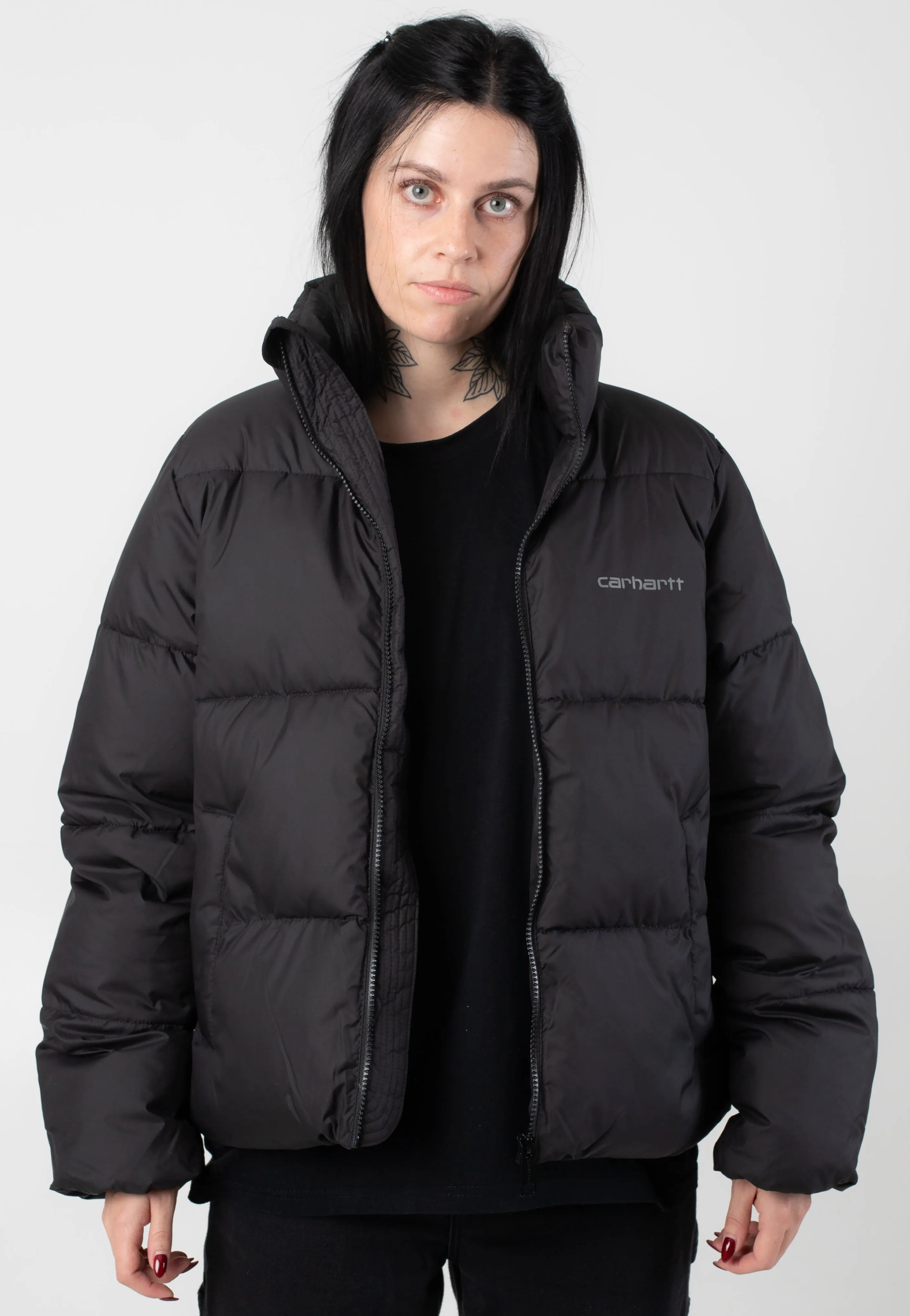 Carhartt WIP - W' Springfield Black/Misty Grey - Jacket Carhartt WIP