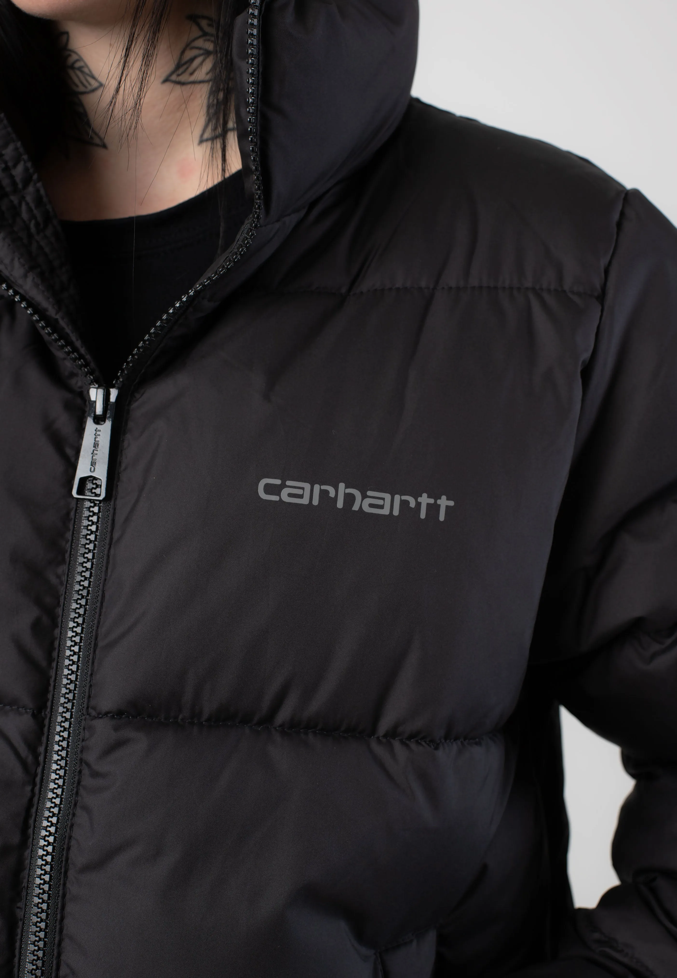 Carhartt WIP - W' Springfield Black/Misty Grey - Jacket Carhartt WIP